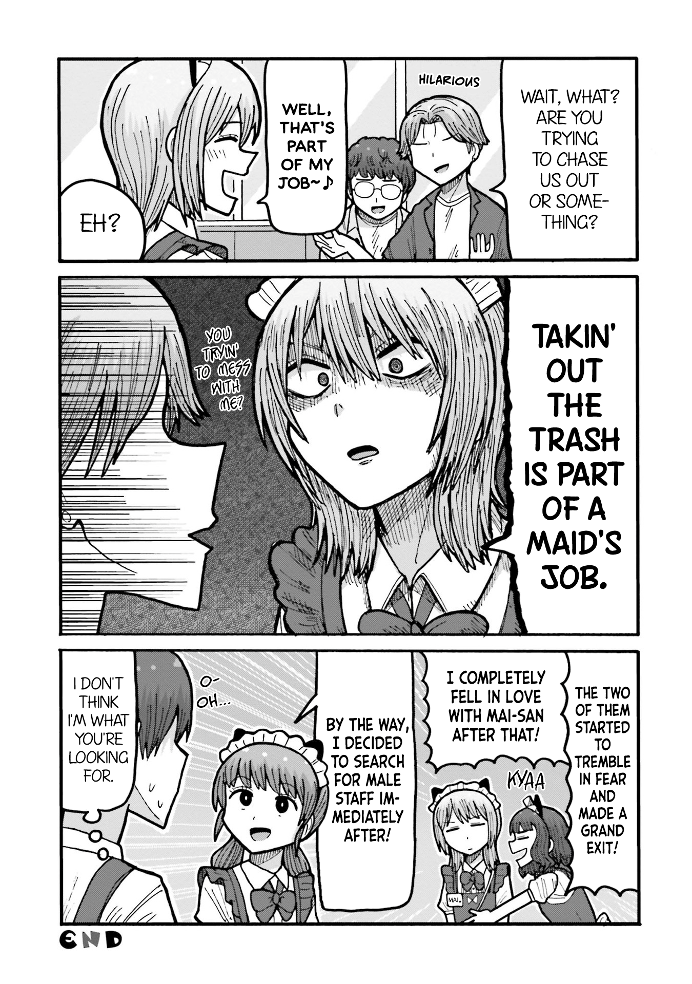 Smoking Maid Romance The loli manager and garbage disposal 第11页