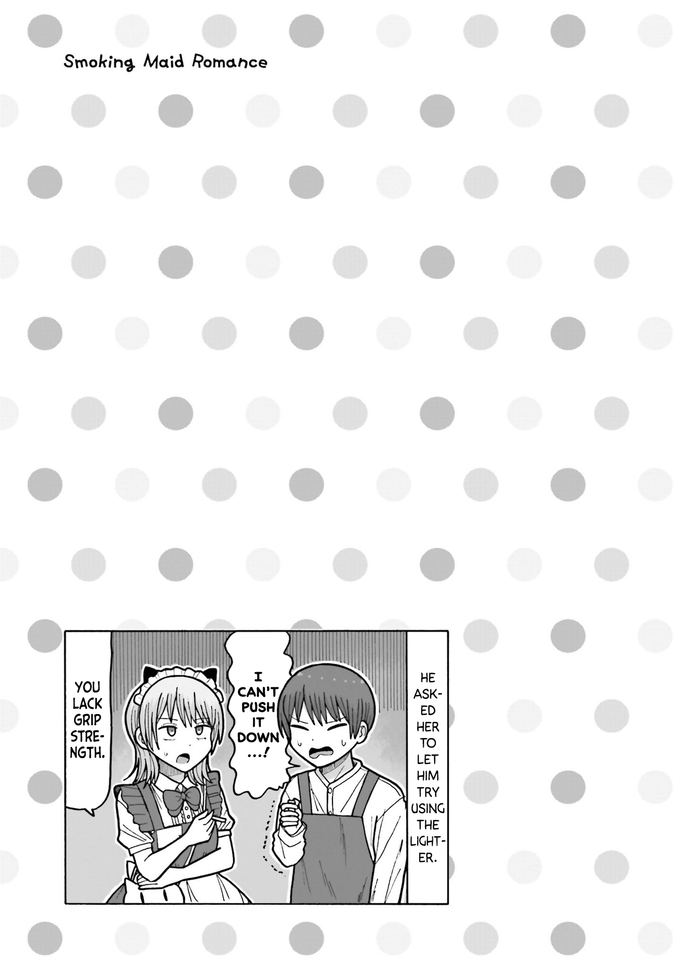 Smoking Maid Romance The loli manager and garbage disposal 第13页