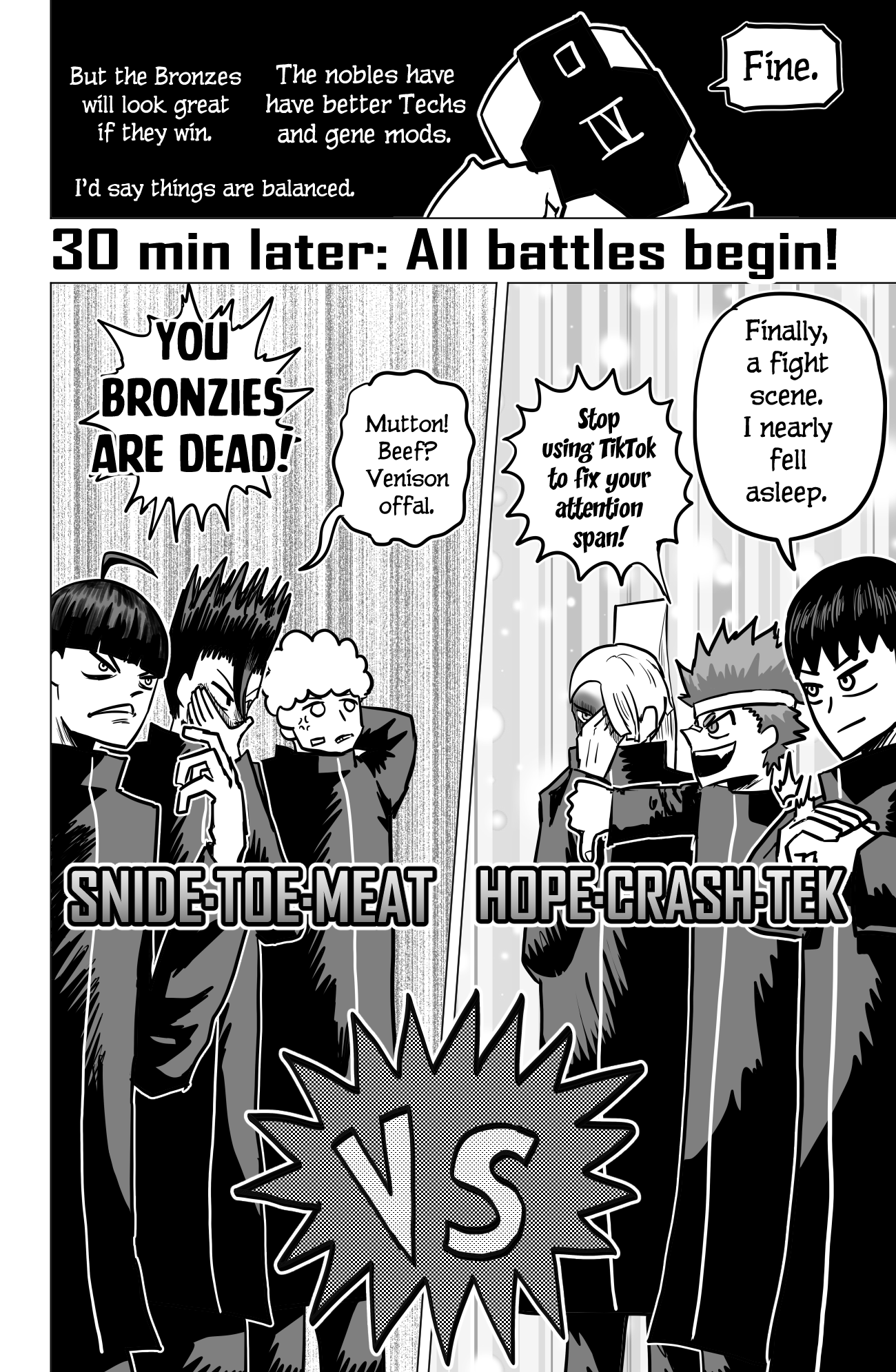 TEKNO: Sci-Fi Shonen Manga! Cadet Enlistment Exam! 第18页