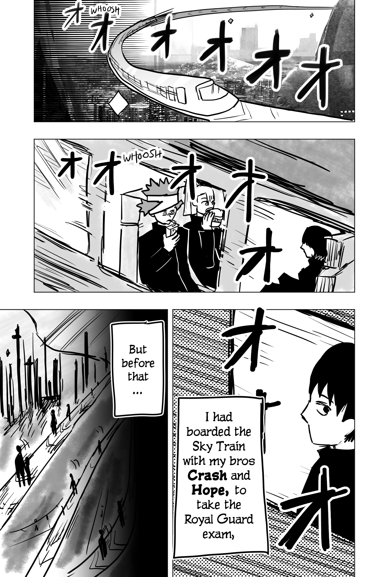 TEKNO: Sci-Fi Shonen Manga! Cadet Enlistment Exam! 第3页