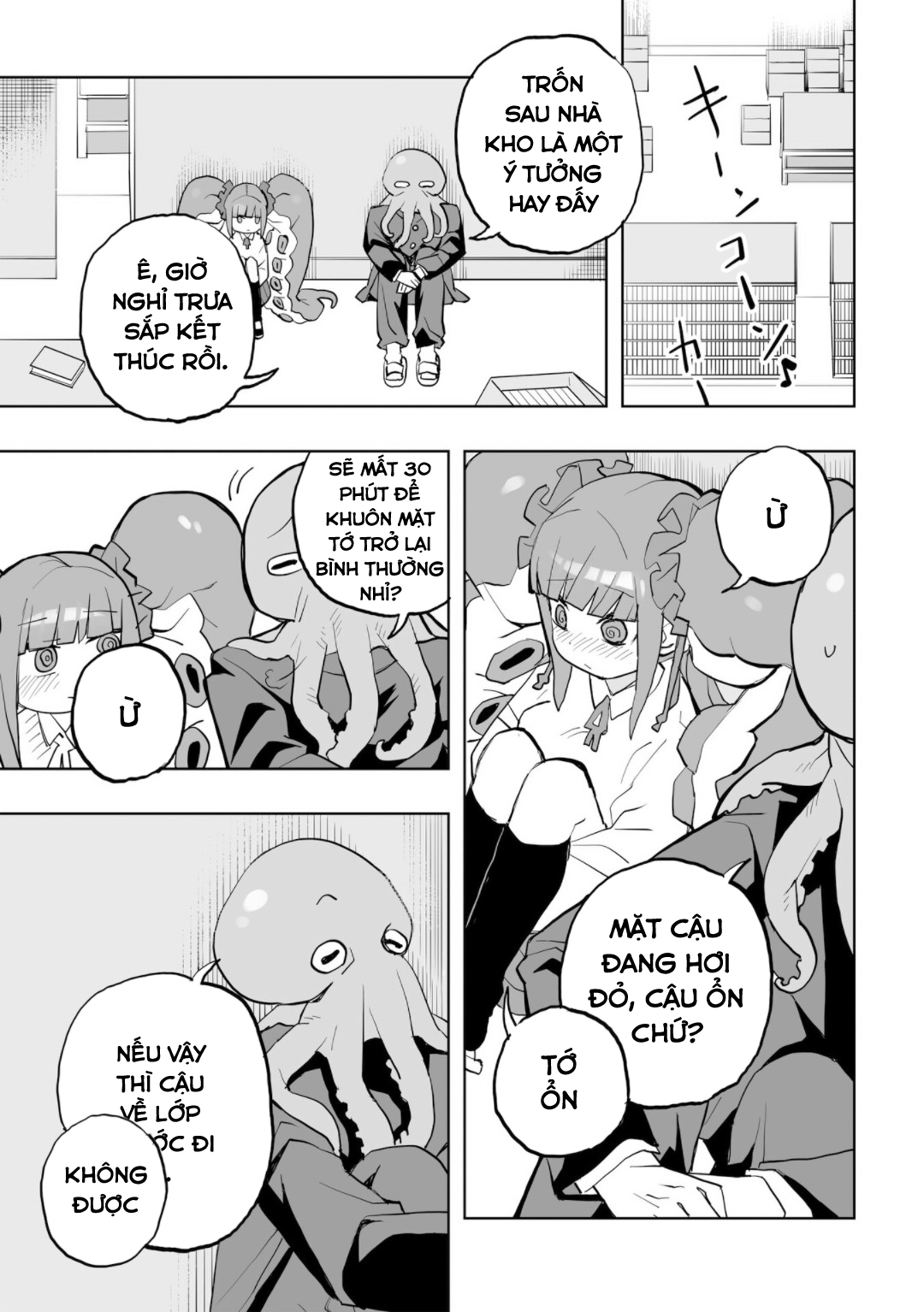 Mizudako-chan kara wa Nigerarenai! Chap 0: Mizudako-chan tấn công! 第40页