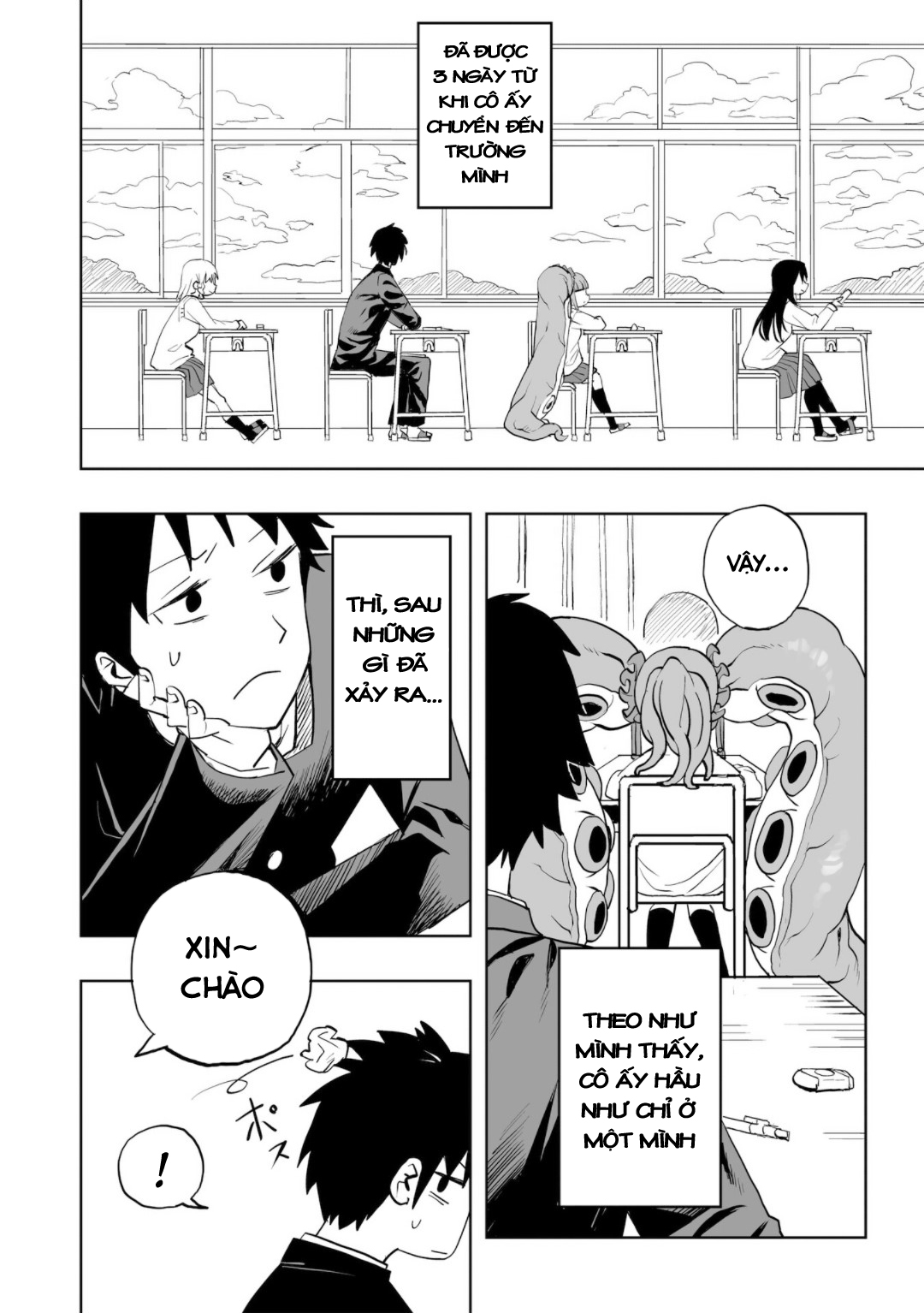 Mizudako-chan kara wa Nigerarenai! Chap 0: Mizudako-chan tấn công! 第9页