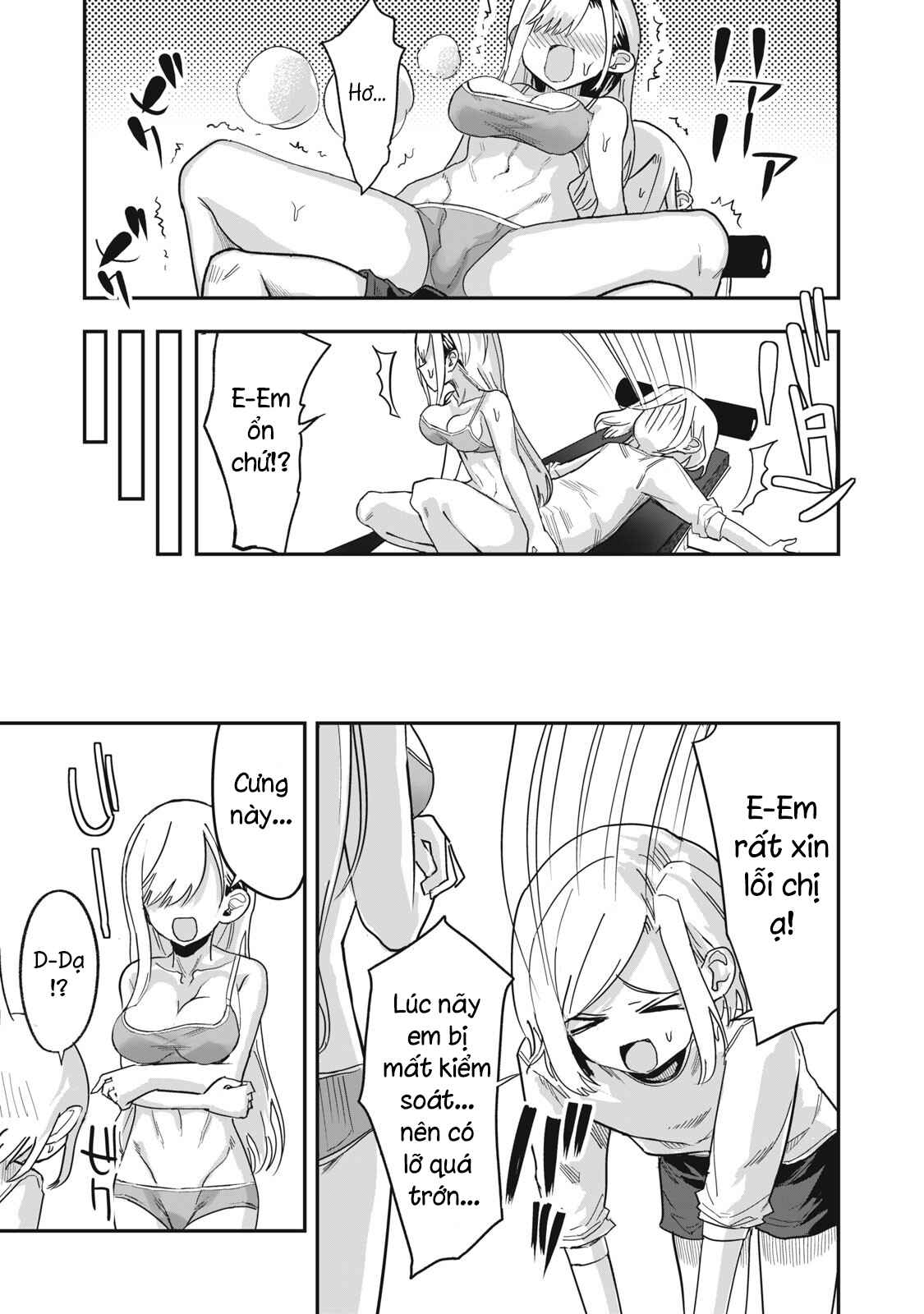 Amayakashite Kureru Gym no Onee-san Tập cơ bụng 第15页