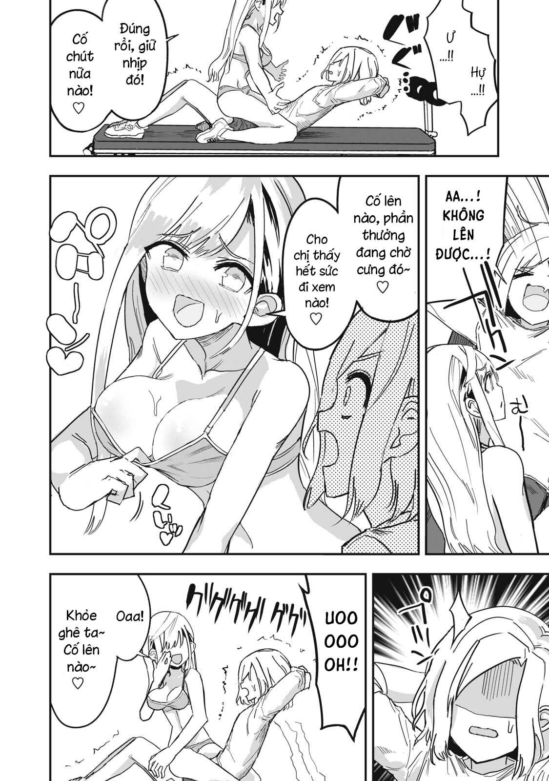 Amayakashite Kureru Gym no Onee-san Tập cơ bụng 第10页