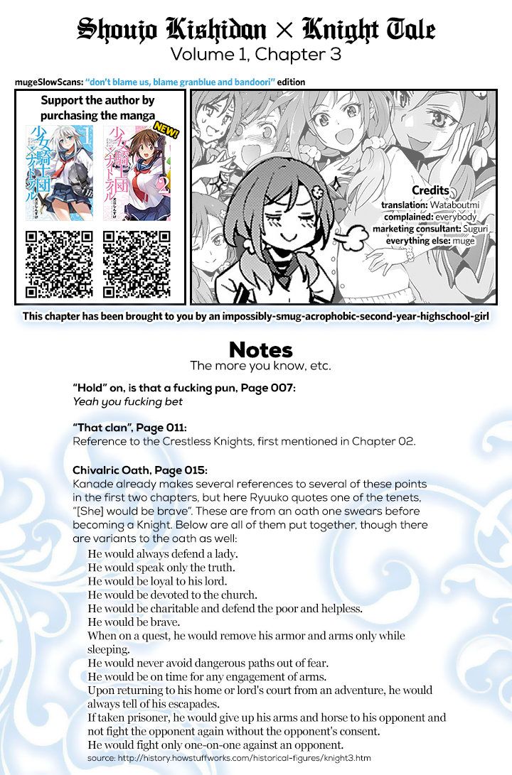 Shoujo Kishidan × Knight Tale Act 3 第29页
