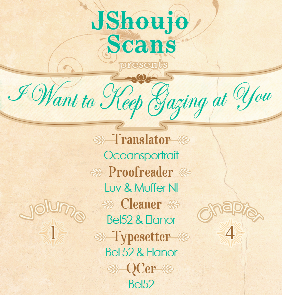 I Want To Keep Gazing At You Vol. 1 Ch. 4 第1页