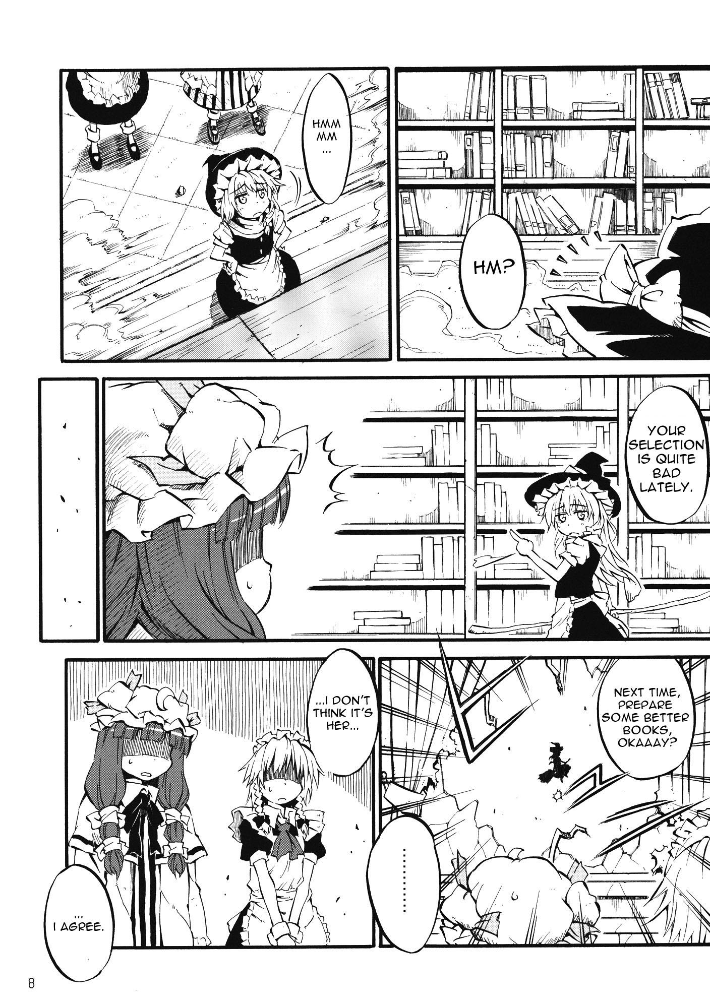 Touhou - Onegai Patchouli (Doujinshi) 第8页