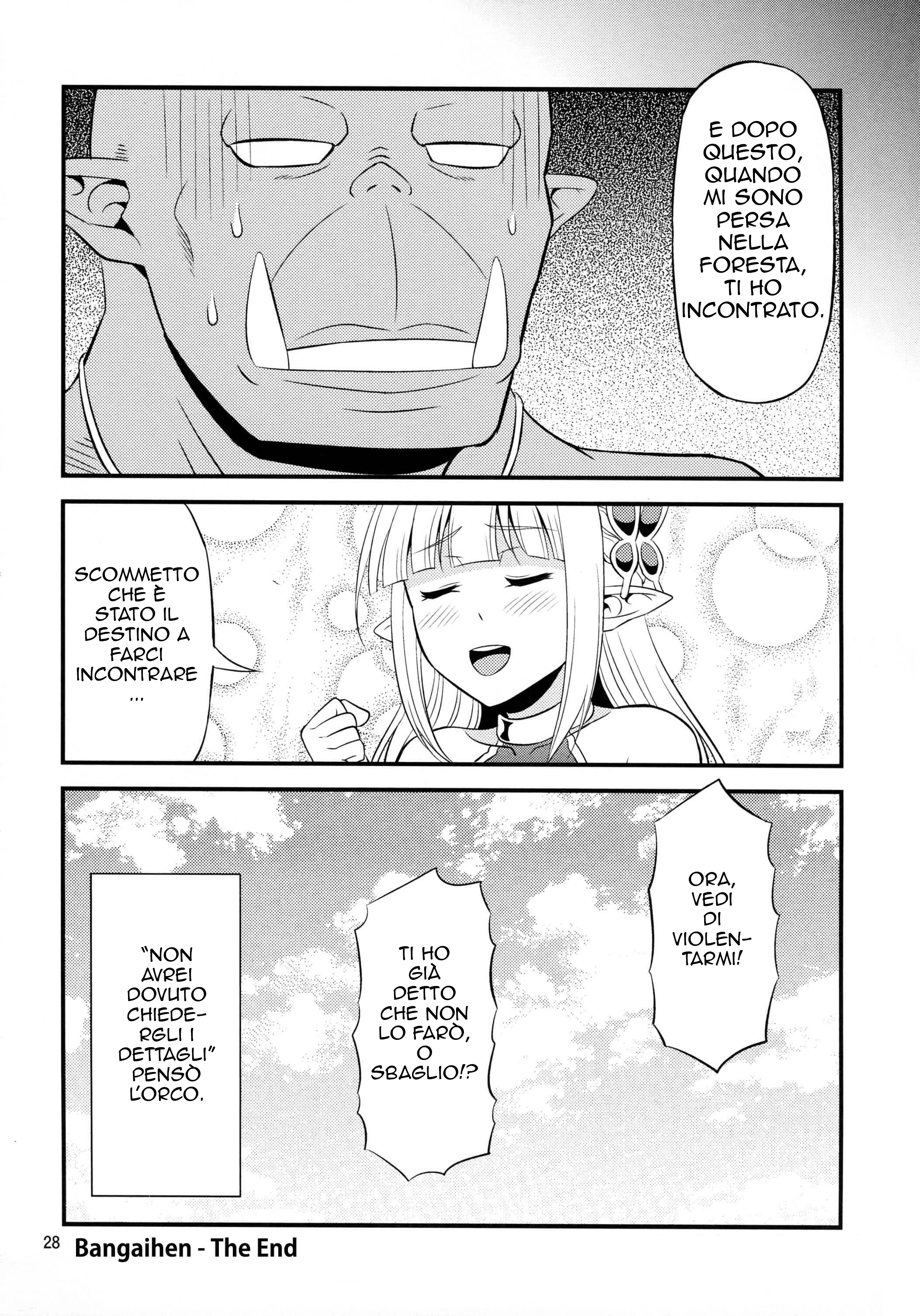 Hentai Elf to Majime Orc Vol. 1 Ch. 2.5 第9页