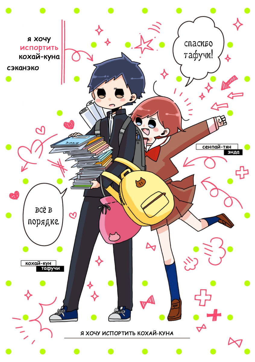 Kouhai-kun wa Amayakashitai 第1页