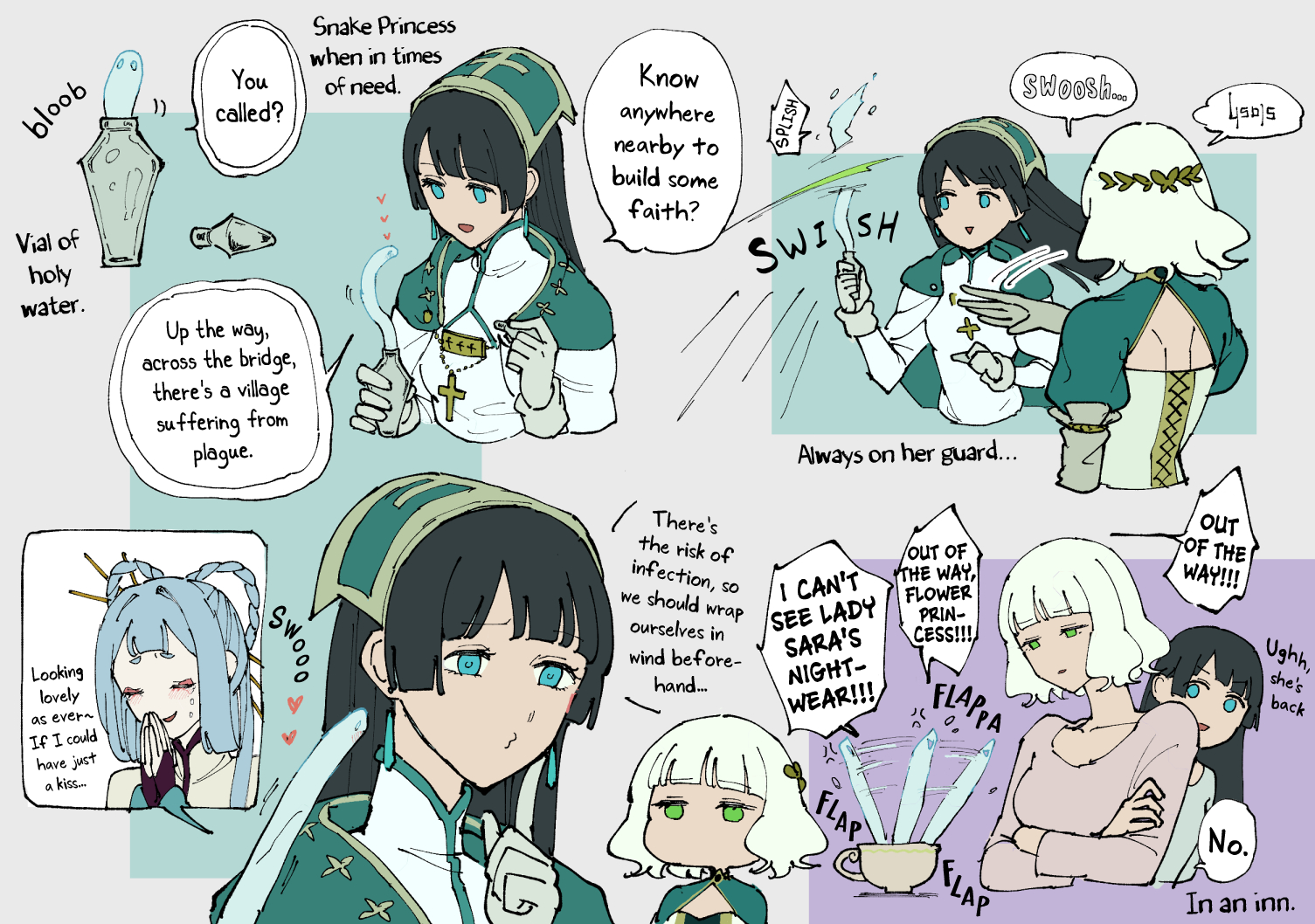 Sylph no Hanahime (Twitter Version) Snake Princess 第3页