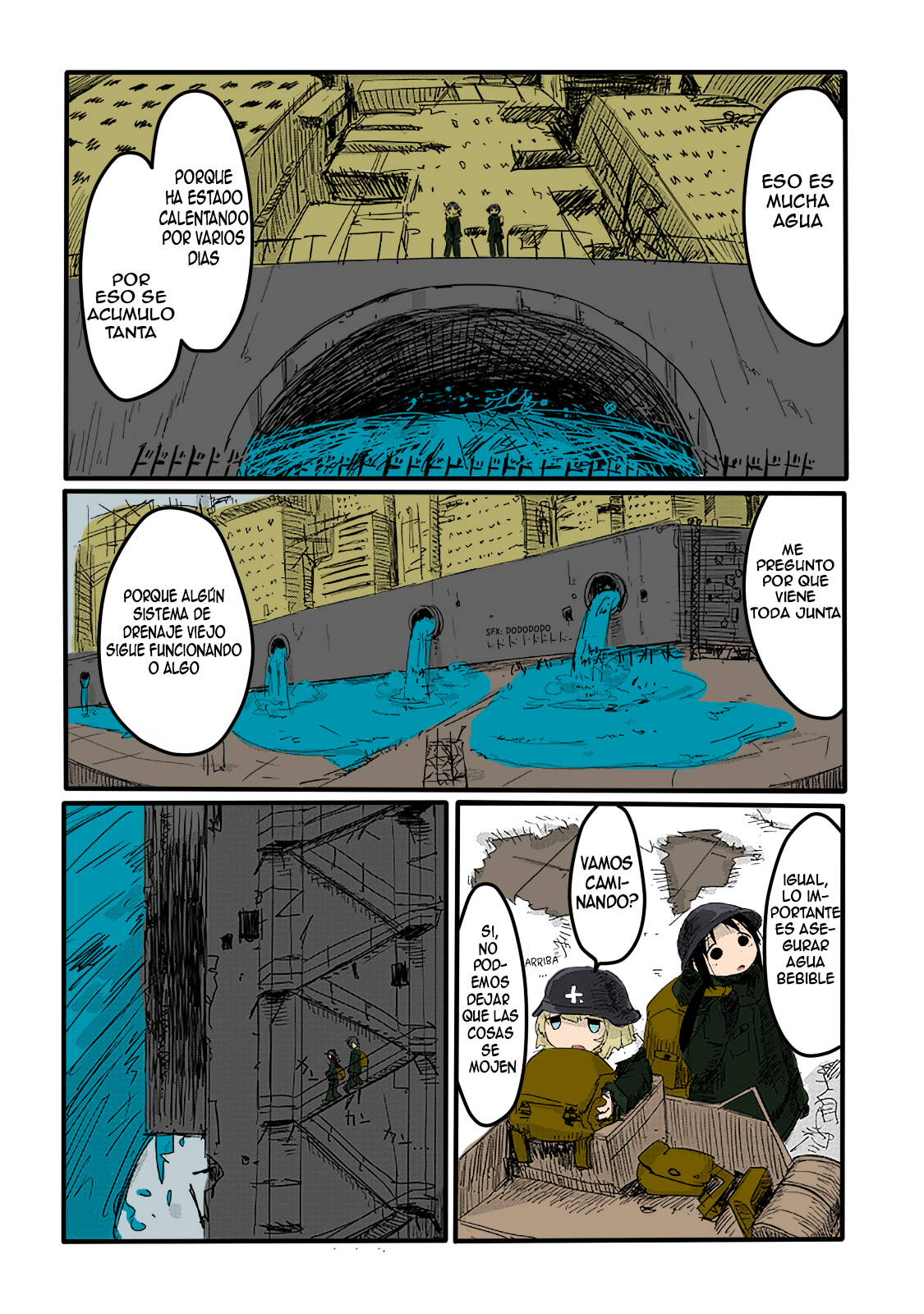 (Fan colored) Shoujo Shuumatsu Ryokou Ch. 4 第3页