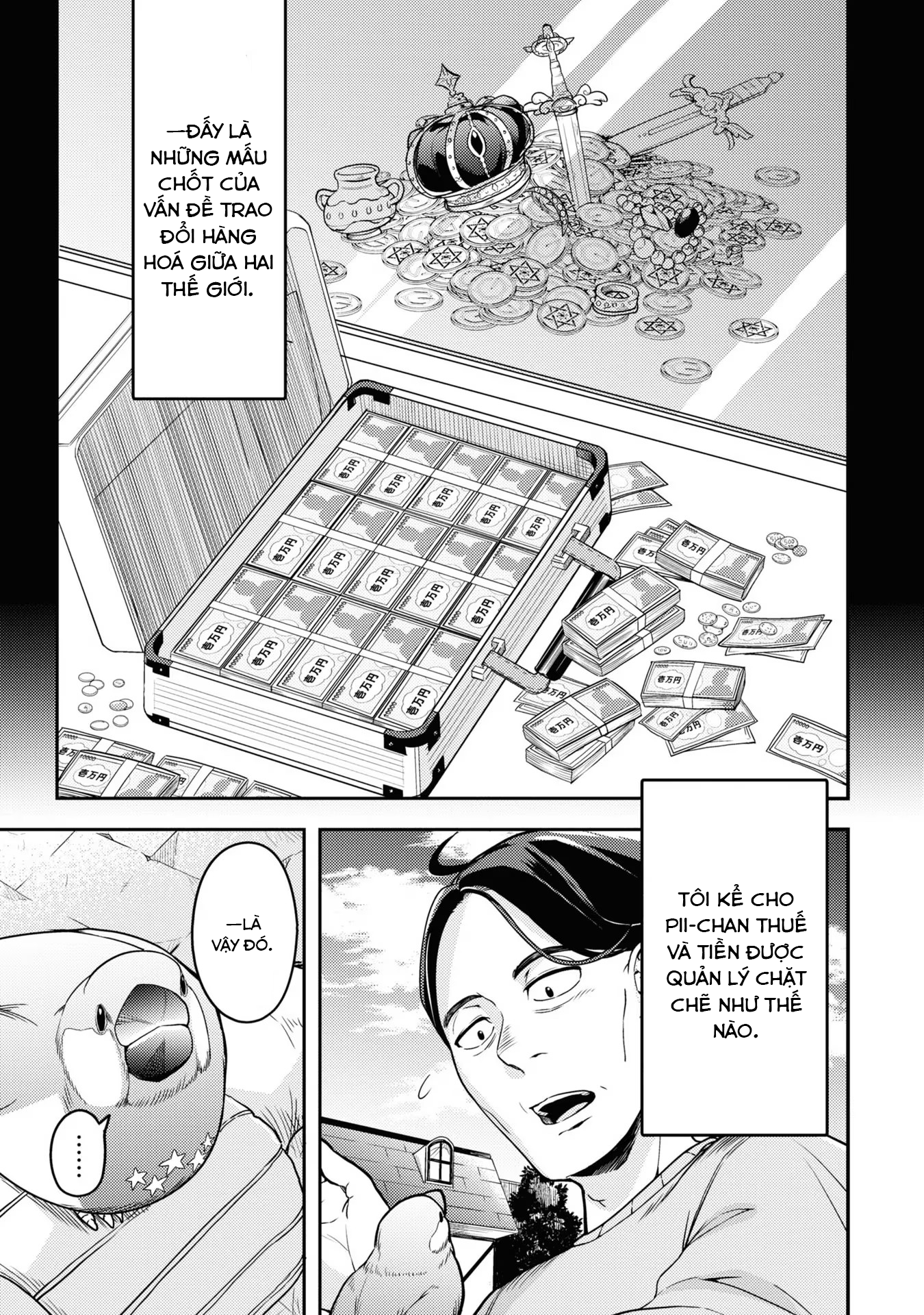 Sasaki to Pii-chan: Isekai de Slow Life wo Tanoshimou to Shitara, Gendai de Inou Battle ni Makikomareta Ken - Mahou Shoujo ga Up wo Hajimeta you desu Chương 1.2 第6页