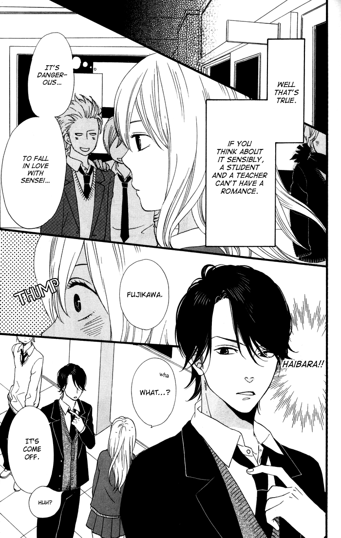 Kimi o Chuushin ni Sekai wa Mawaru Sensei 第26页