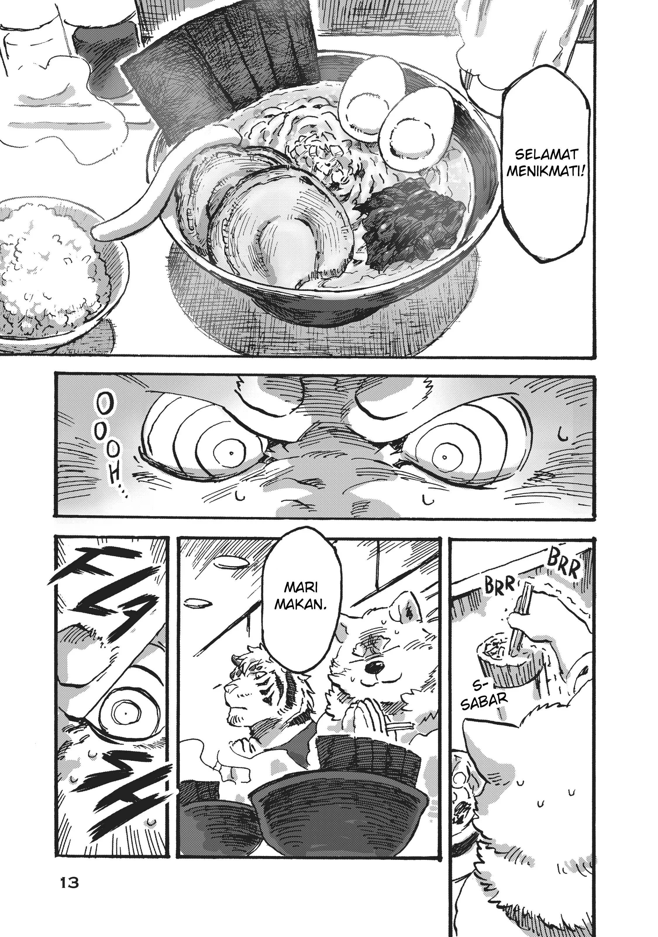 Ramen Wolf and Curry Tiger Terlepas Penampilanku, Aku Serigala 第14页