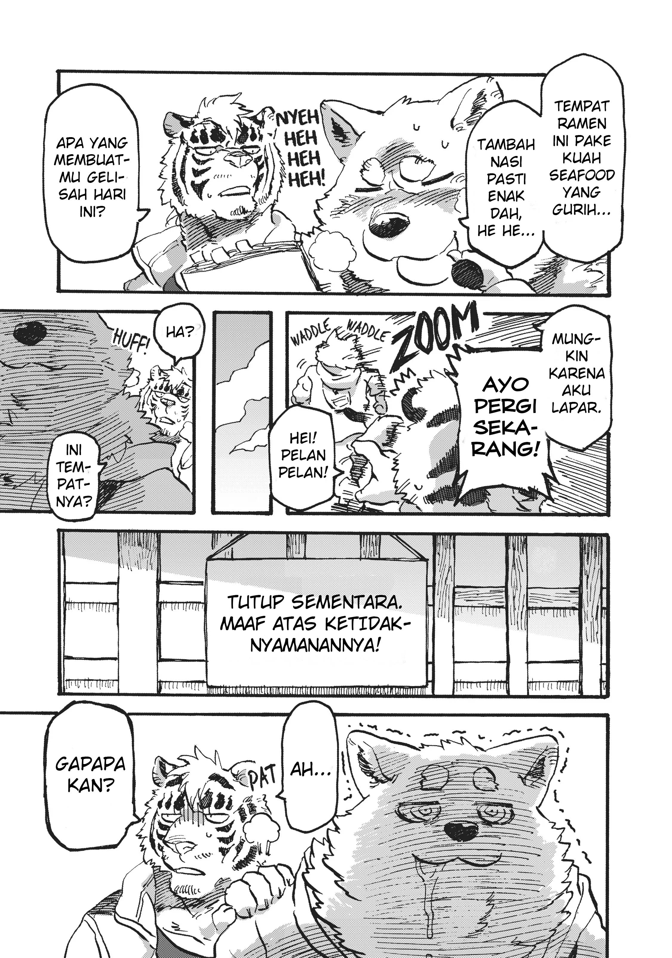 Ramen Wolf and Curry Tiger Terlepas Penampilanku, Aku Serigala 第10页