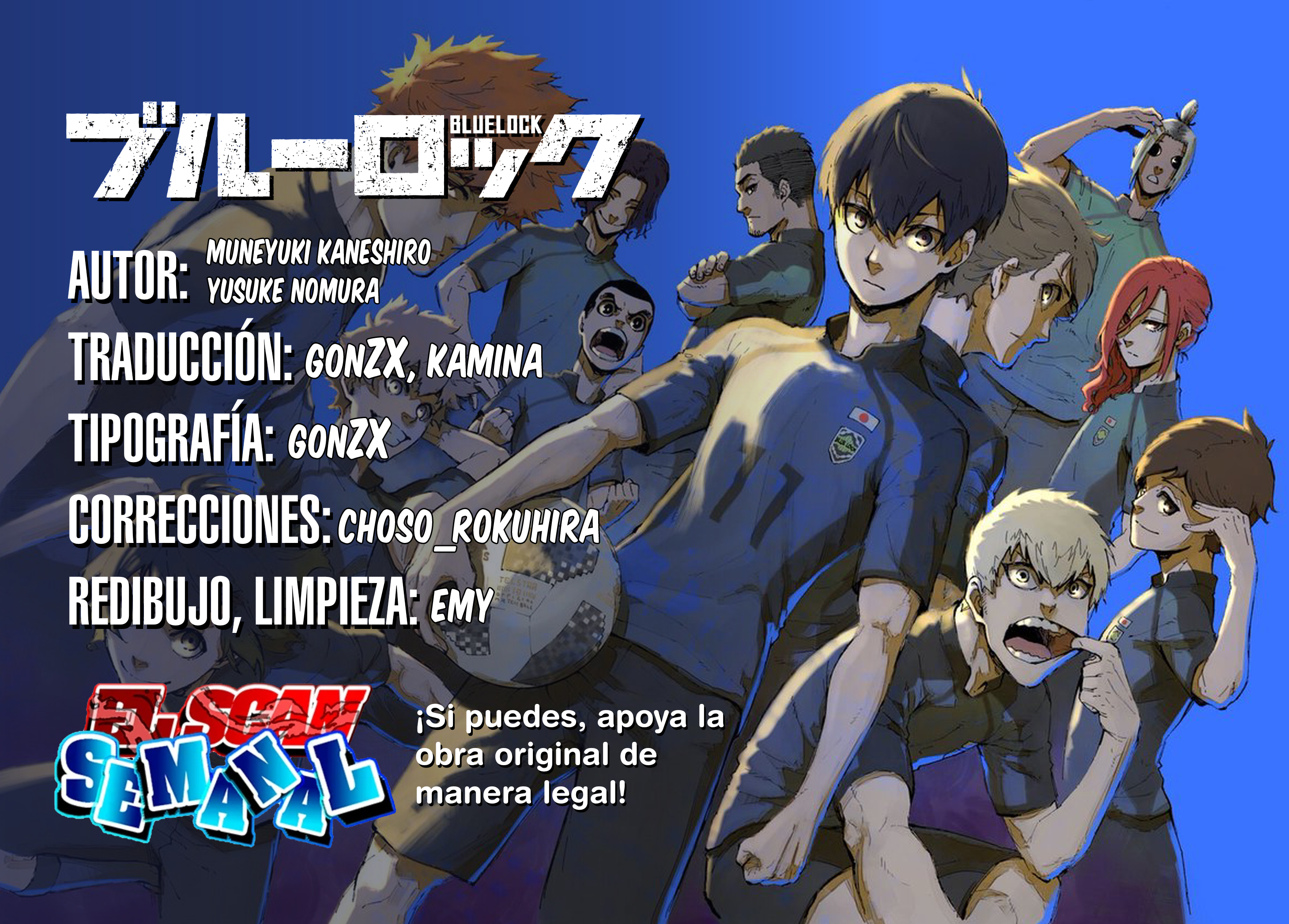 Blue Lock Hacia Al Futuro 第1页