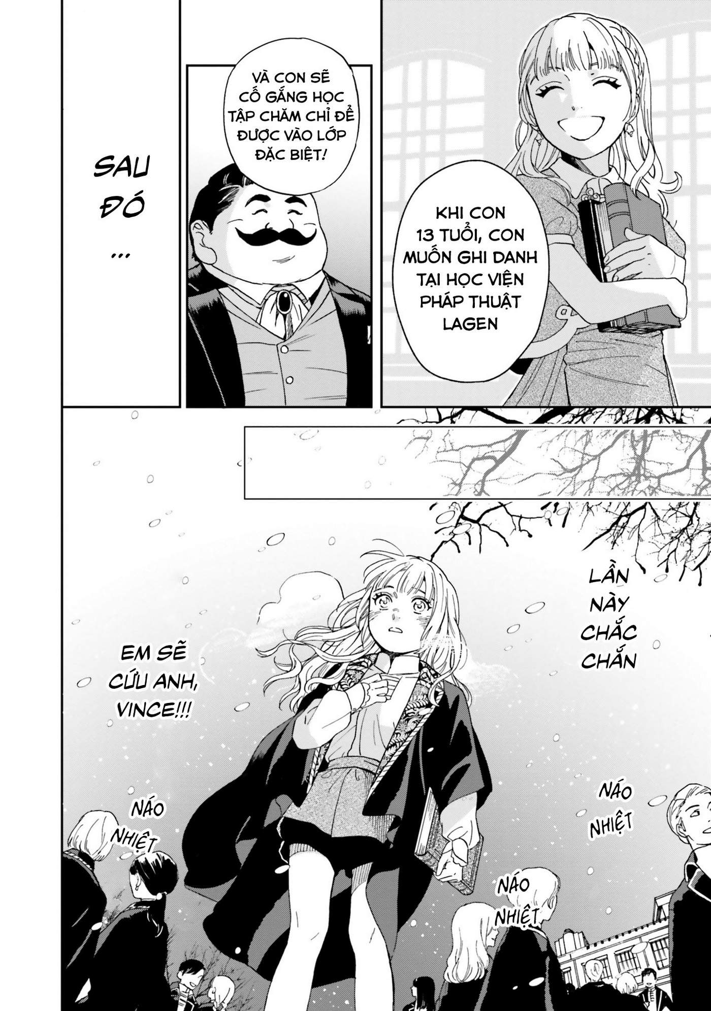 Shinimodori no Mahou Gakkou Seikatsu o, Moto Koibito to Prologue kara (※Tadashi Koukando wa Zero) Lễ nhập học thứ hai của tôi 第39页