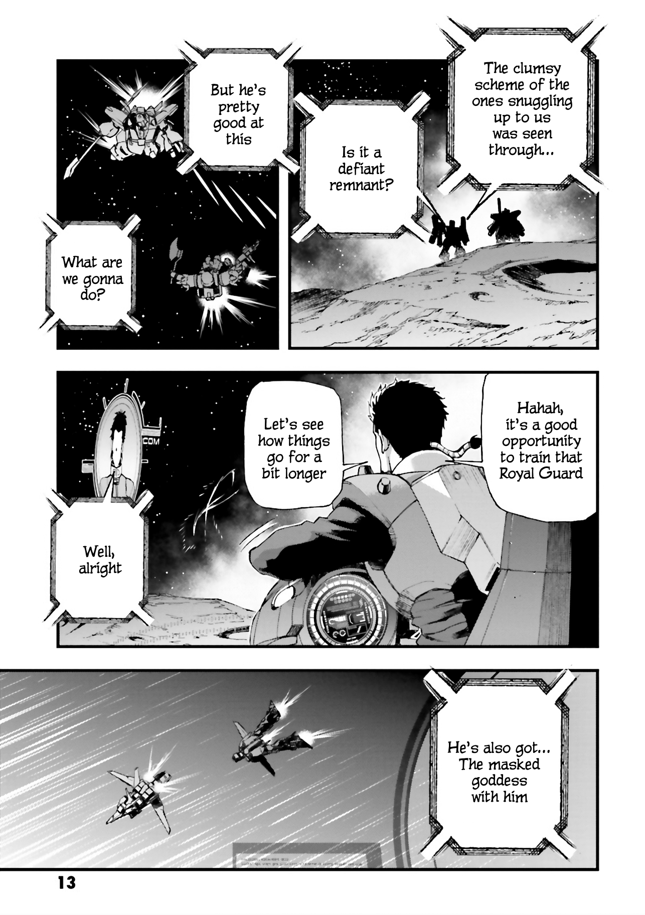 Mobile Suit Gundam U.C.0096 - Last Sun From the Sky in the Sun 第13页
