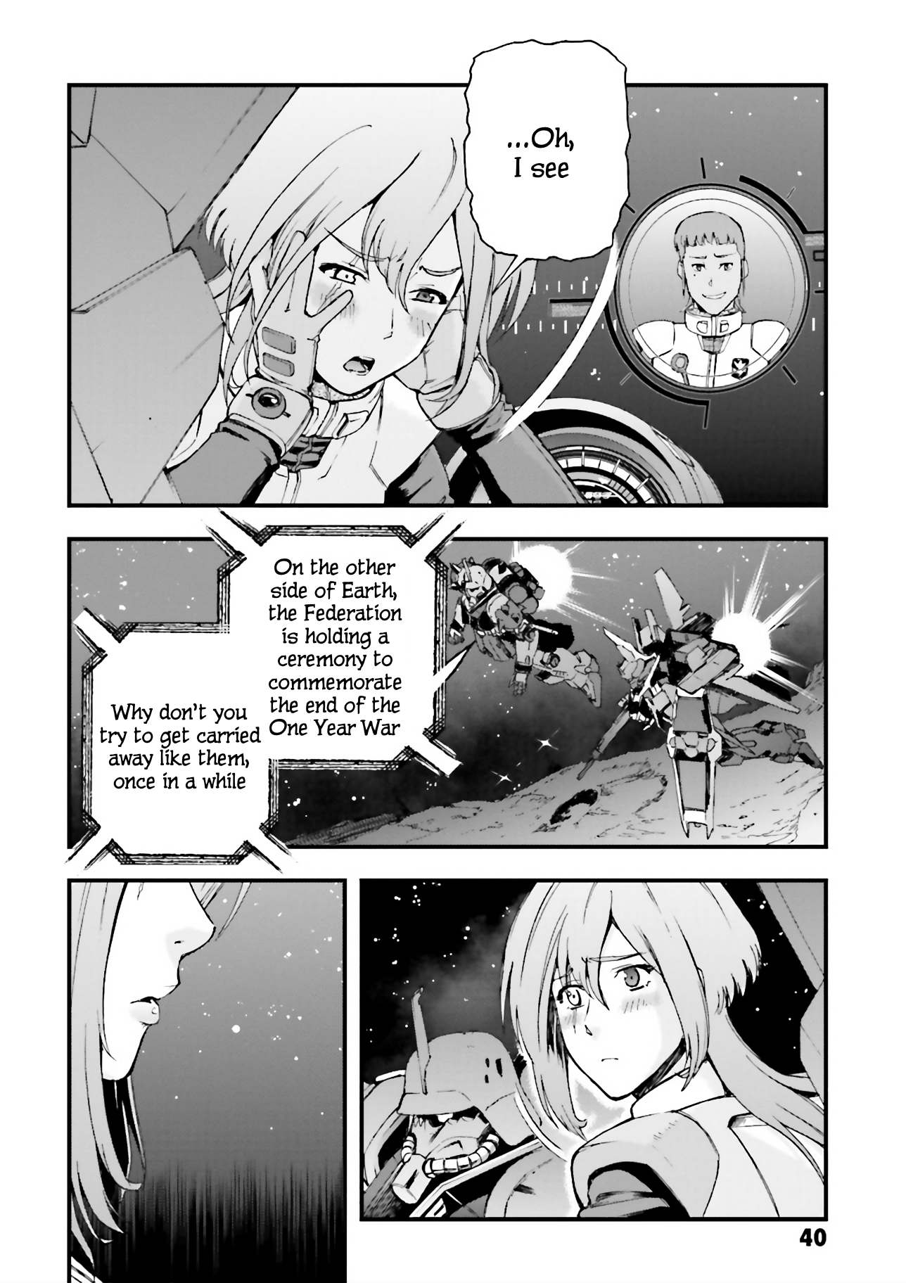 Mobile Suit Gundam U.C.0096 - Last Sun From the Sky in the Sun 第39页