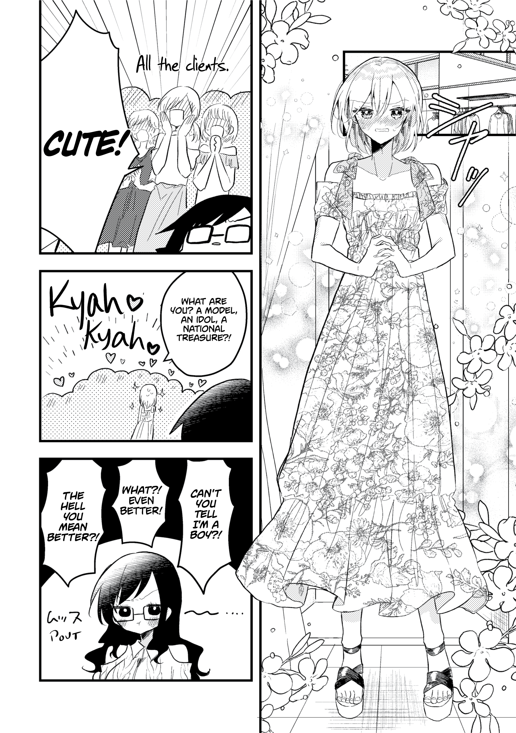 Omae ga onna ni naru-nkai! Oneshot 第15页