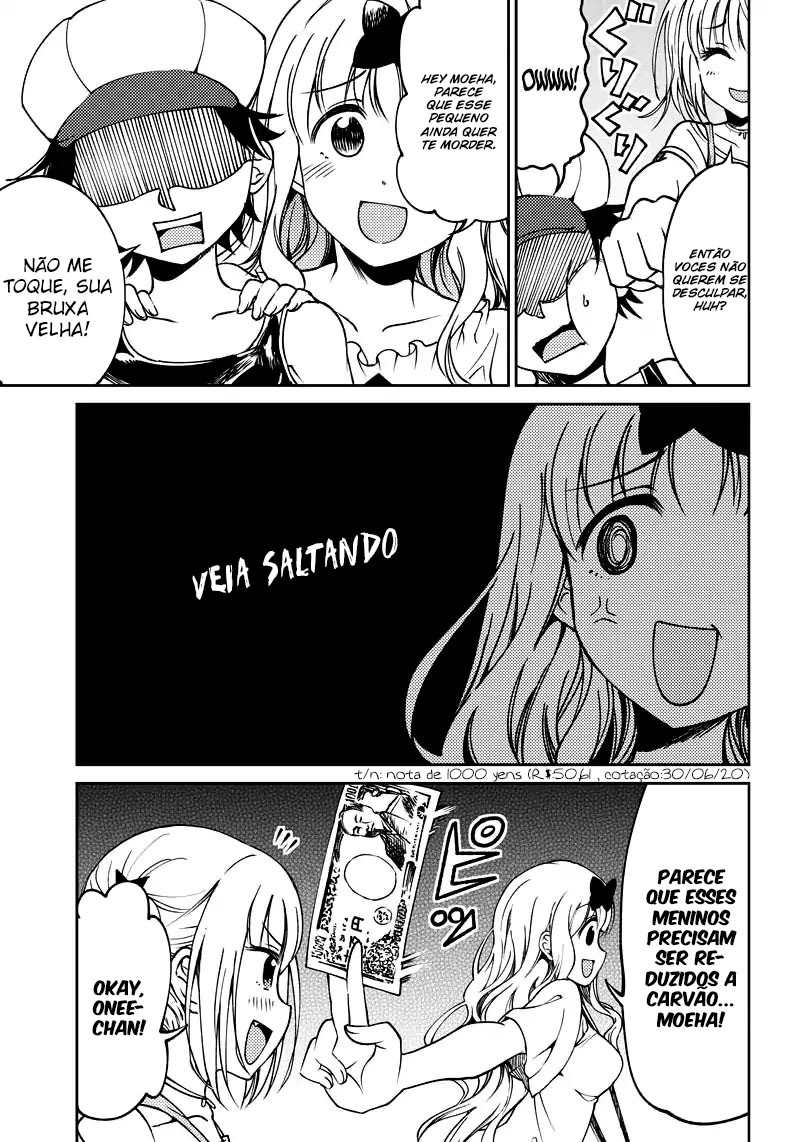 Kaguya-sama: Love is War Official Doujin As irmãs Fujiwara querem punir 第6页