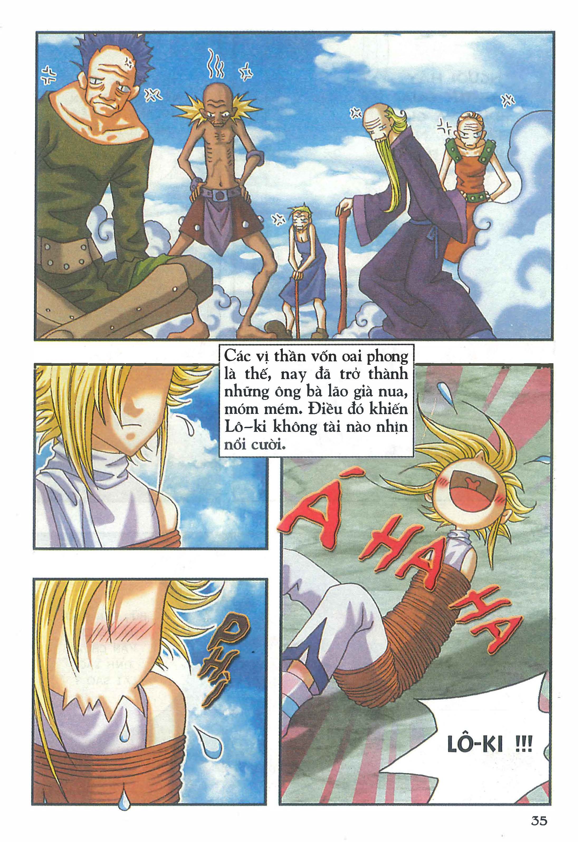 Norse Mythology in Comics Kim Đồng Booklet 15 第37页