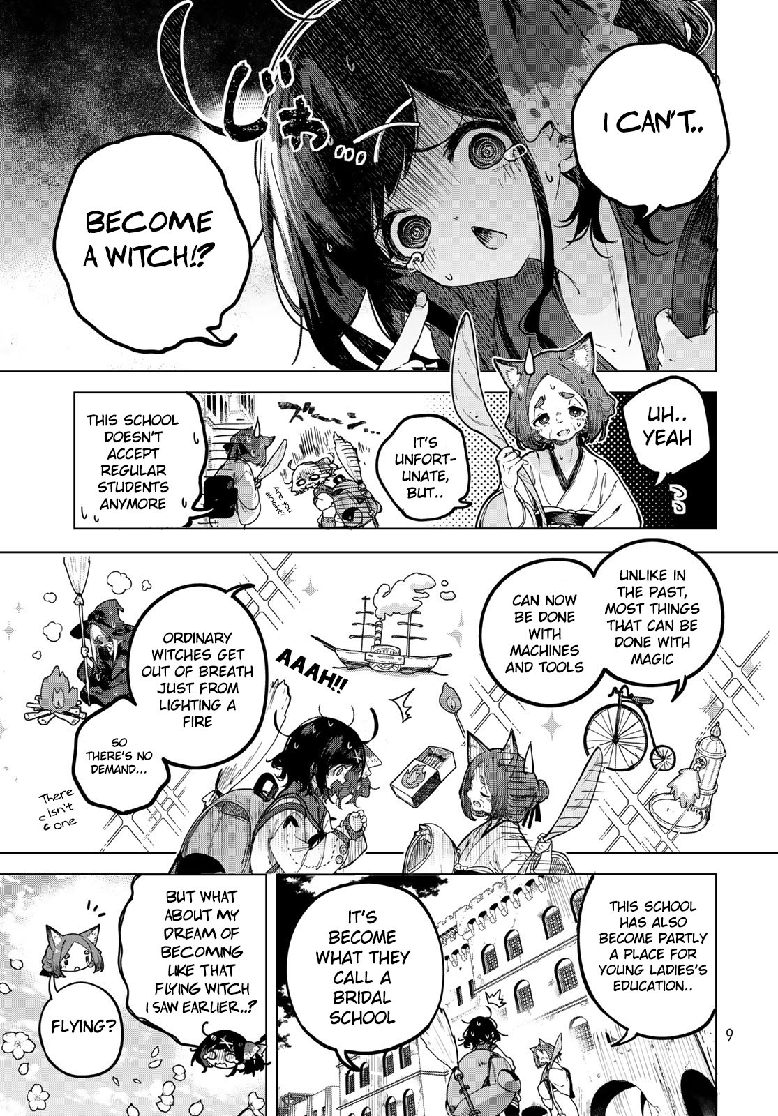 Majo no Hanaya-san Sakura 第8页