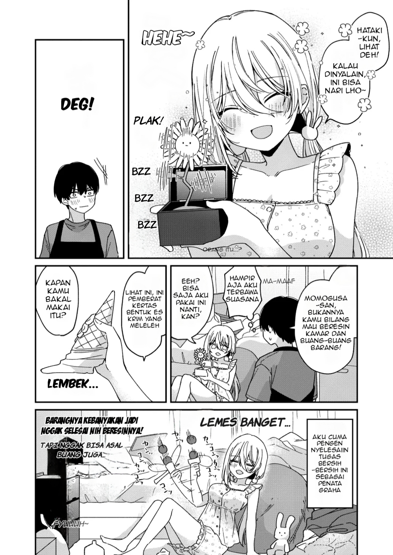 Momogusa-san ga Monogusa Sugiru!! Aku menemukan manga mesum di kamar berantakan gadis cantik 第3页