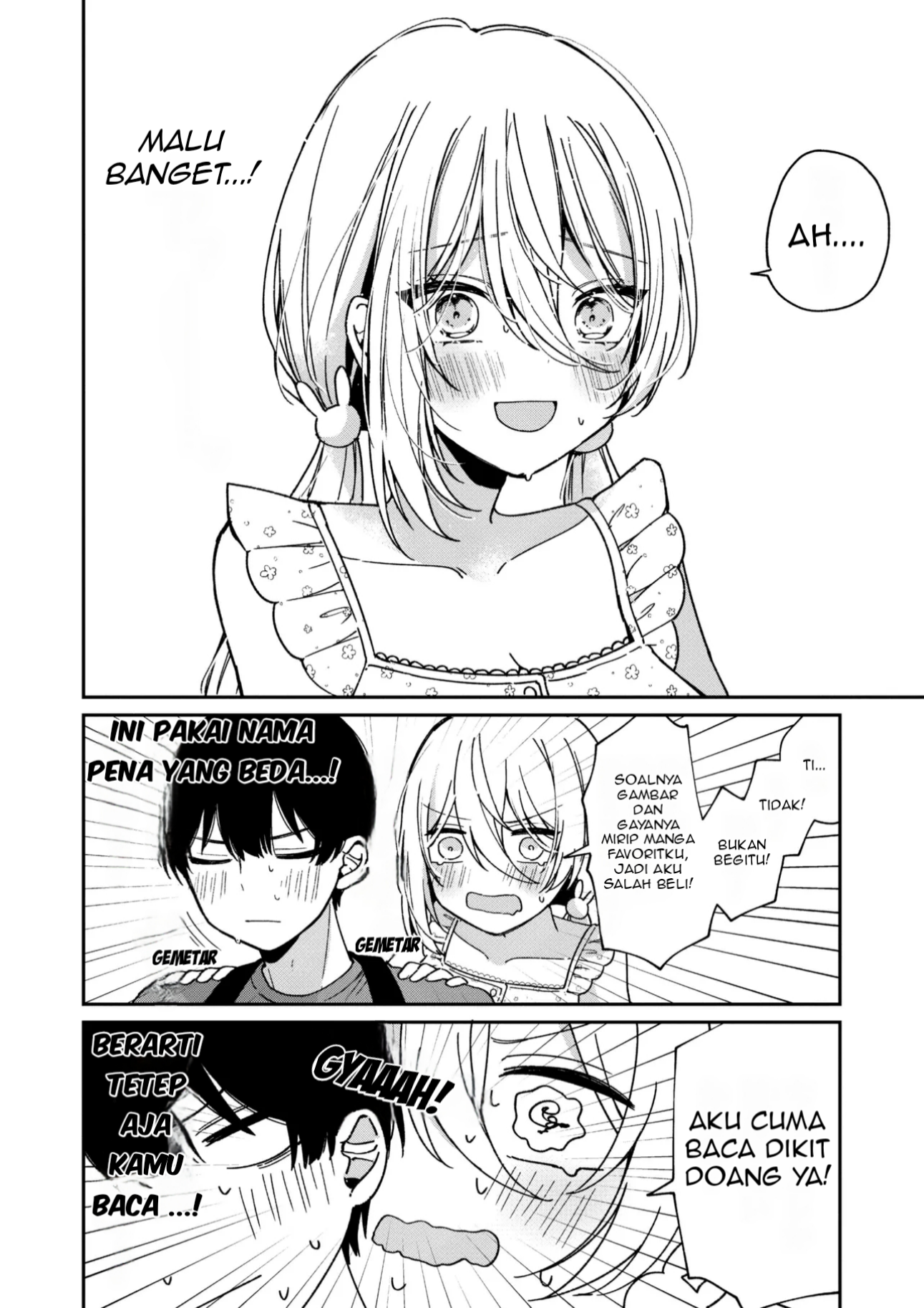 Momogusa-san ga Monogusa Sugiru!! Aku menemukan manga mesum di kamar berantakan gadis cantik 第7页