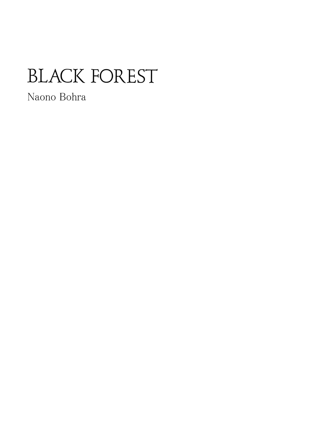 Black Forest - Trip Lovers (Doujinshi) 第5页