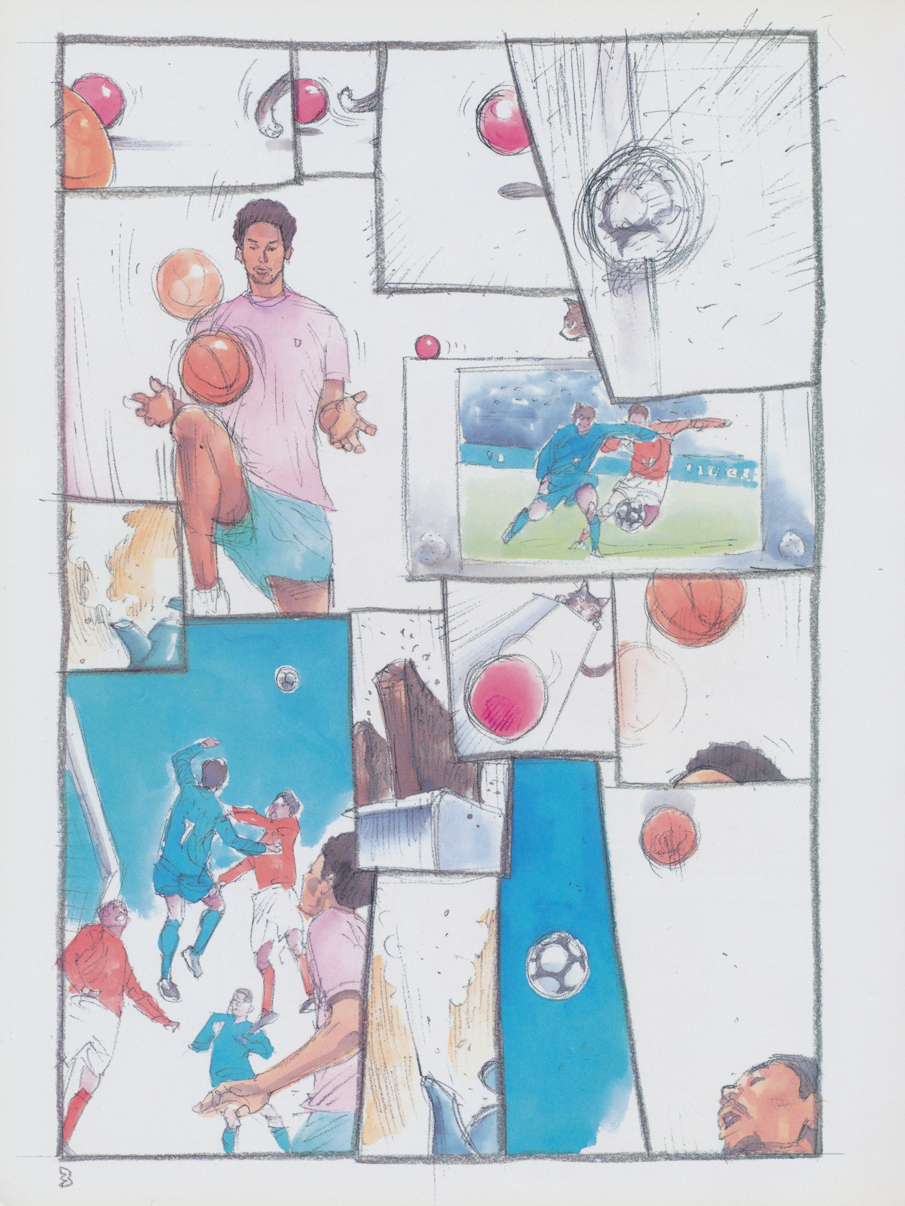 Adidas Manga Fever I Love This Game 第3页