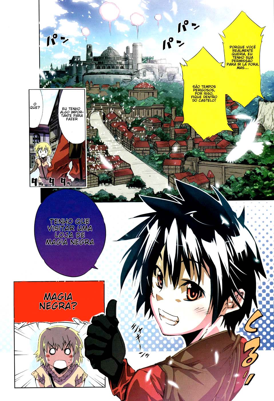 Mismarca Koukoku Monogatari Um menino que vence trevas 第4页