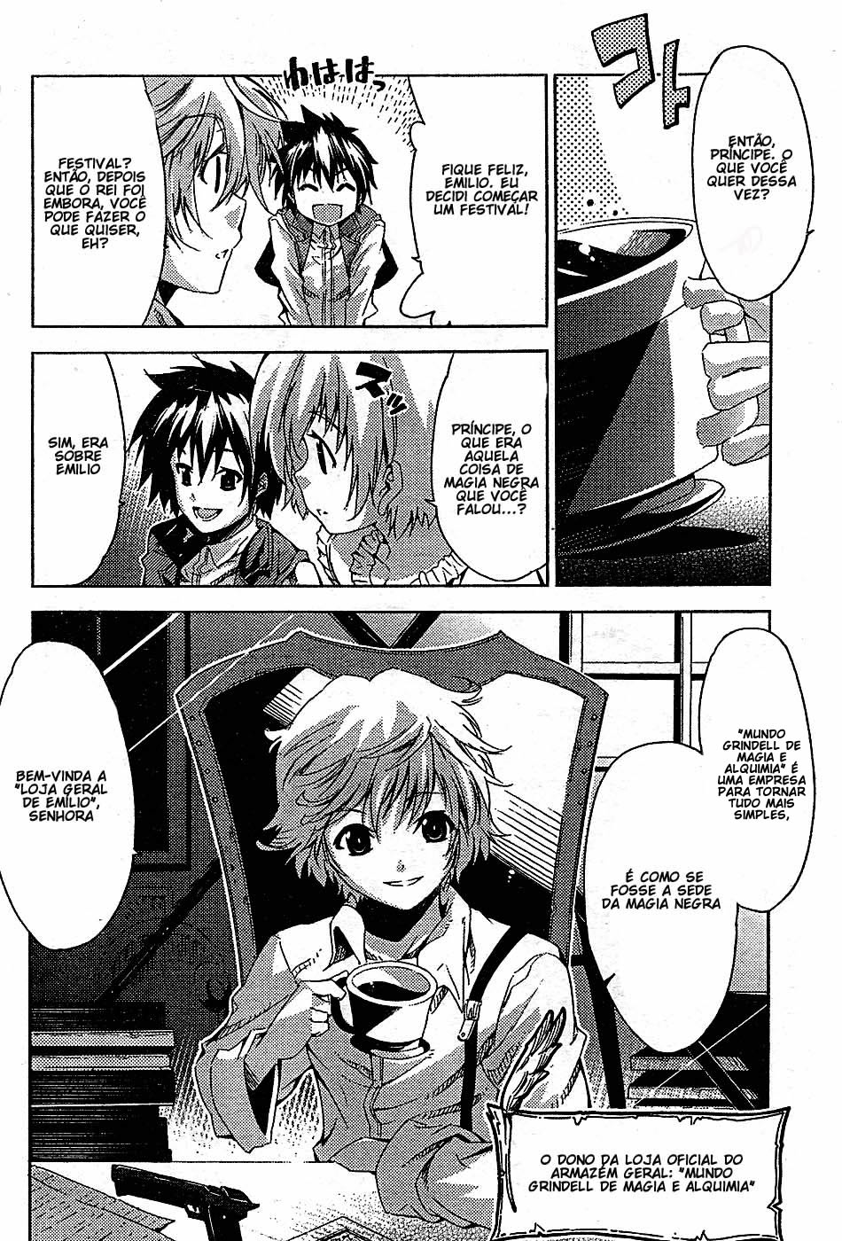 Mismarca Koukoku Monogatari Um menino que vence trevas 第10页