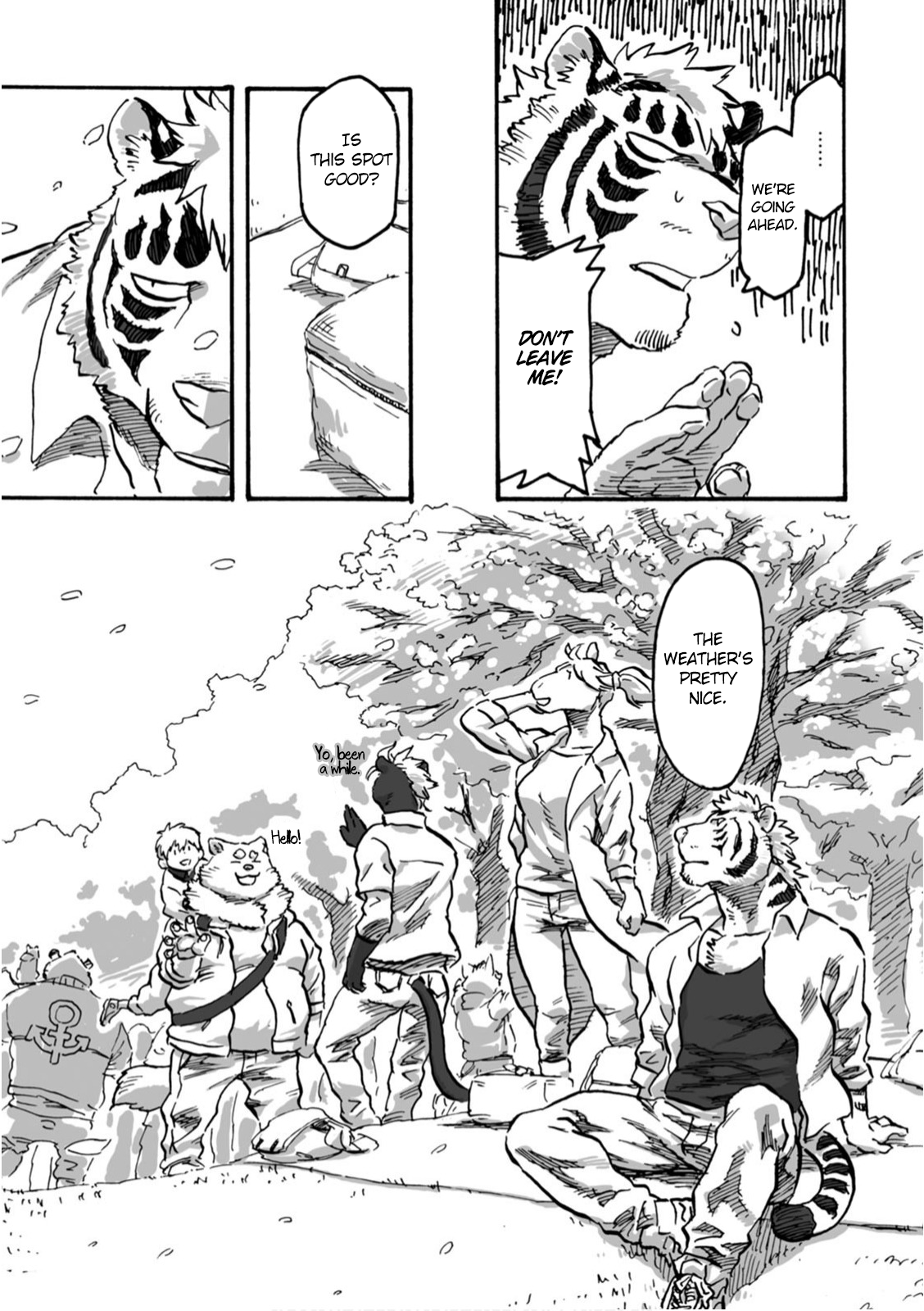 Ramen Wolf and Curry Tiger Peaceful Spring Breeze 第12页