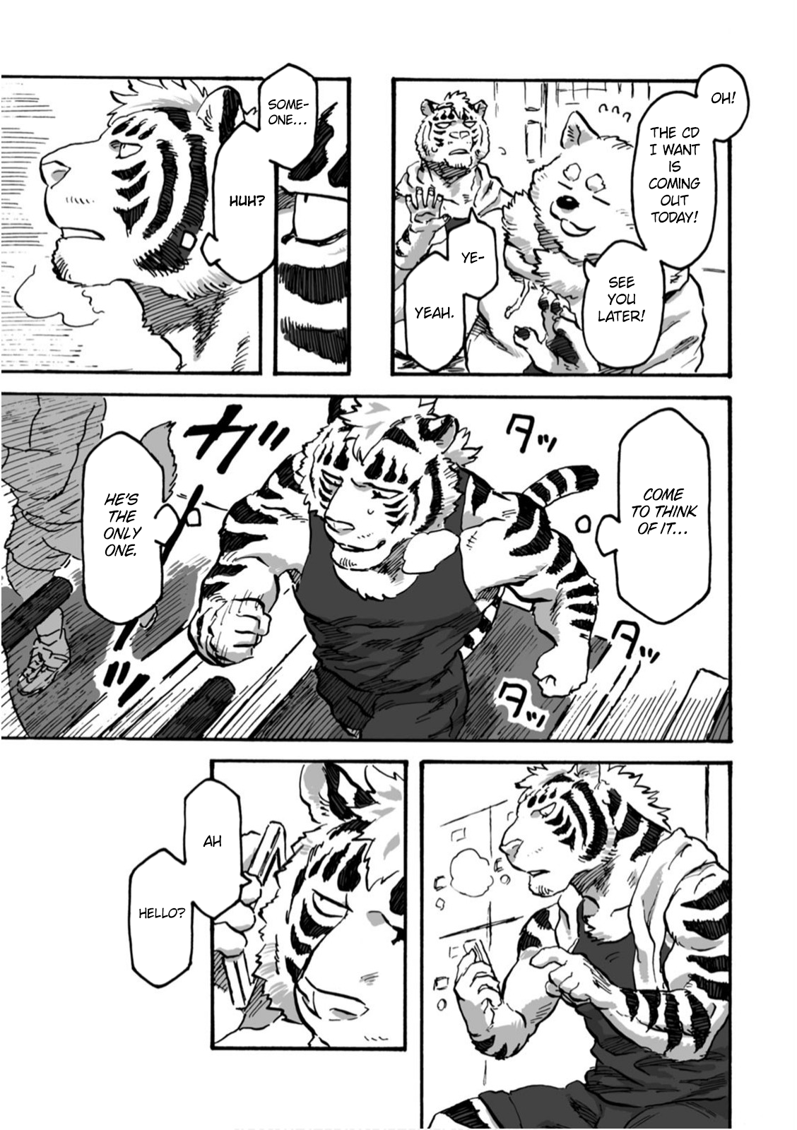 Ramen Wolf and Curry Tiger Peaceful Spring Breeze 第8页