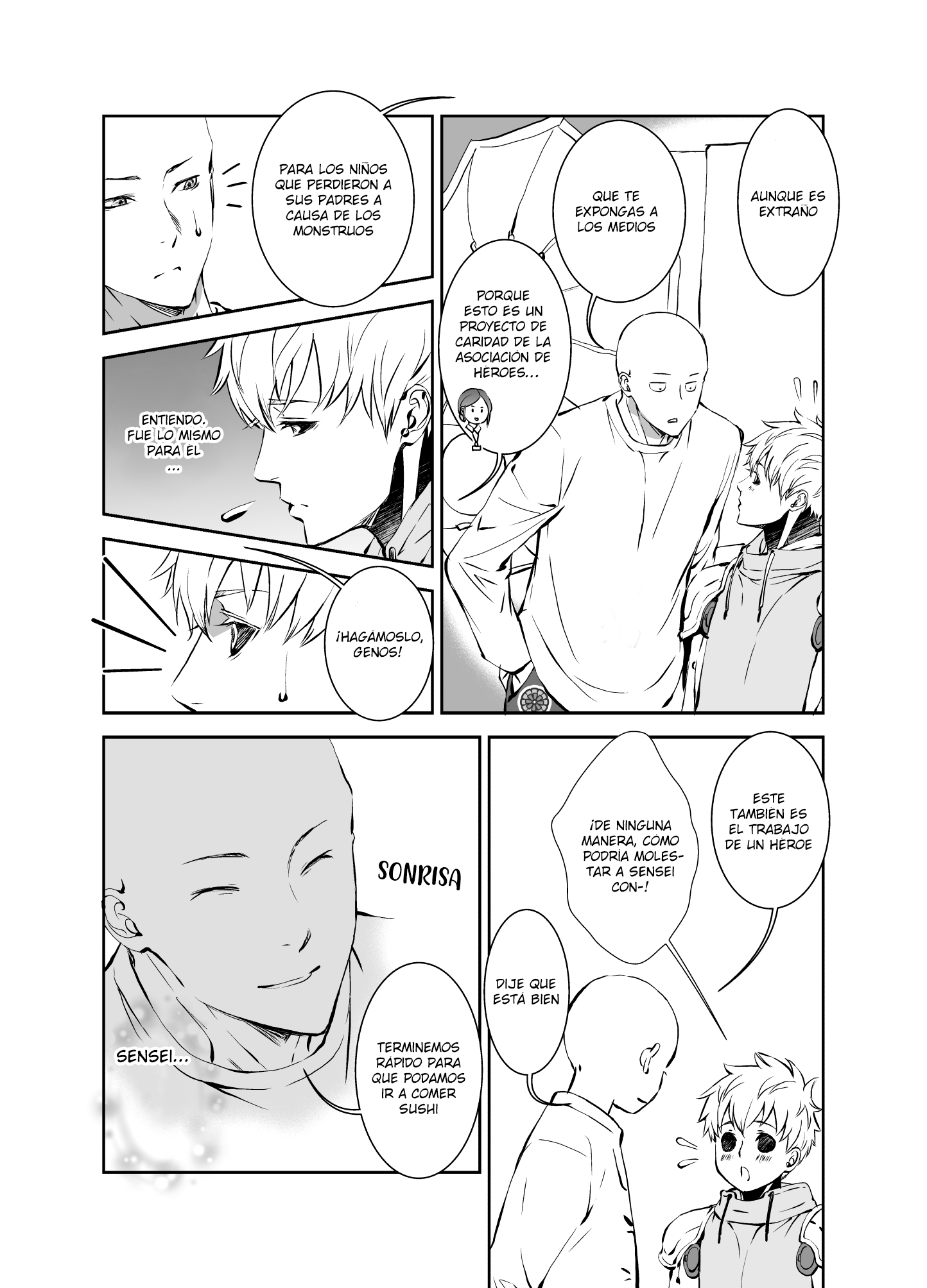 One-Punch Man - Shikin Kyori (Doujinshi) 第4页