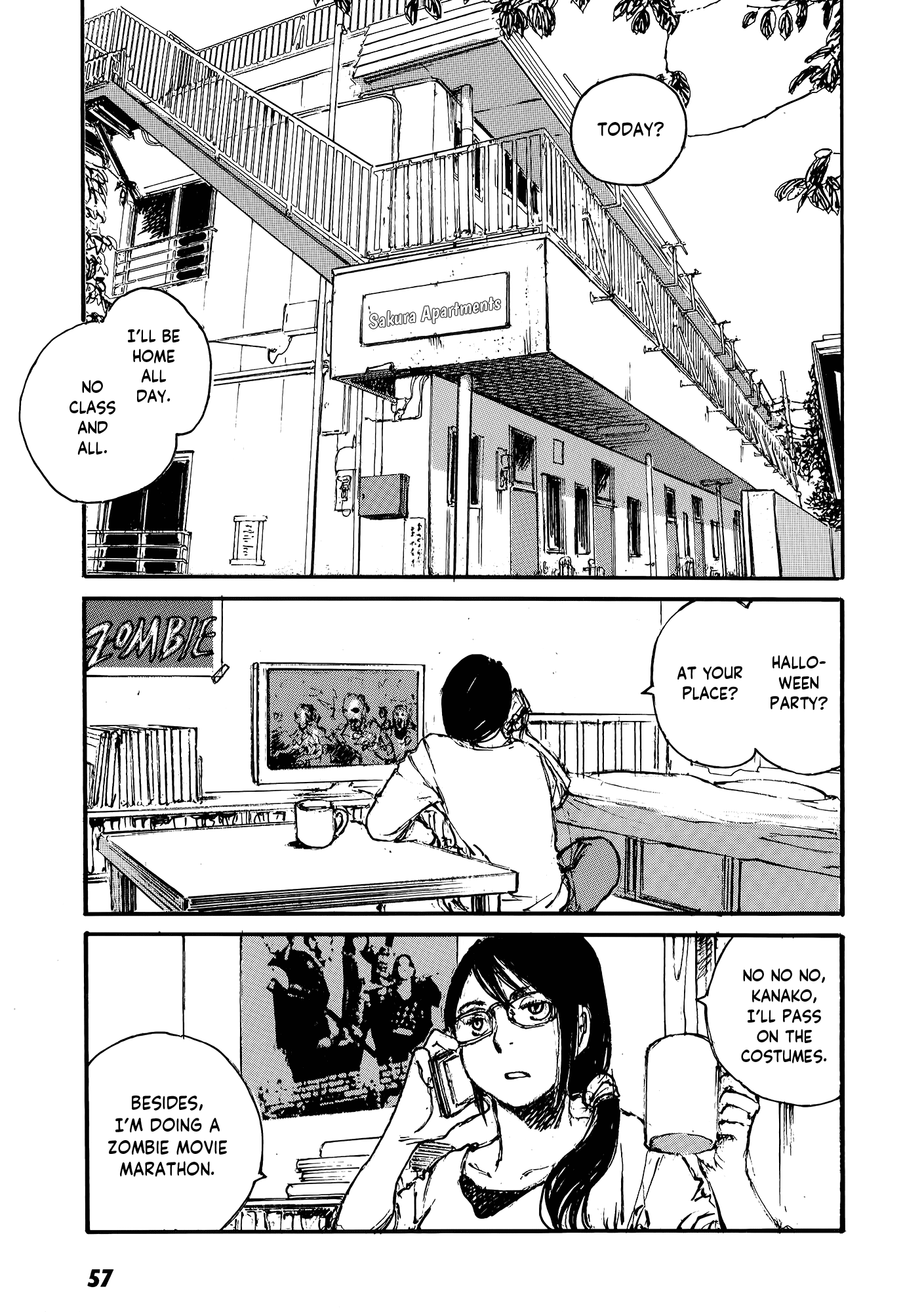 Kuuchuu Teien no Hitobito Apartment of the Dead 第3页