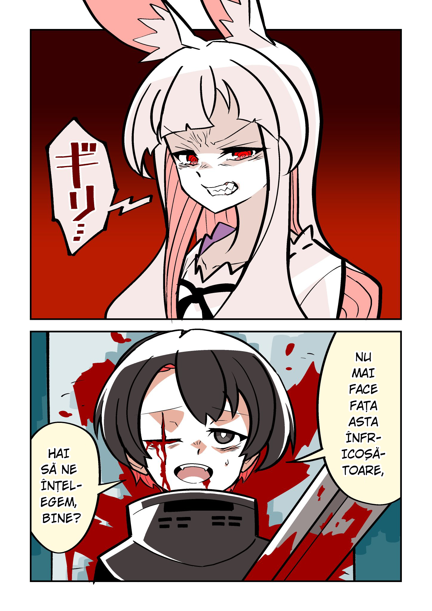Satsujin Usagi Girl VS ○○○ Iepurele Ucigaș vs Cavalerul Negru. 第7页
