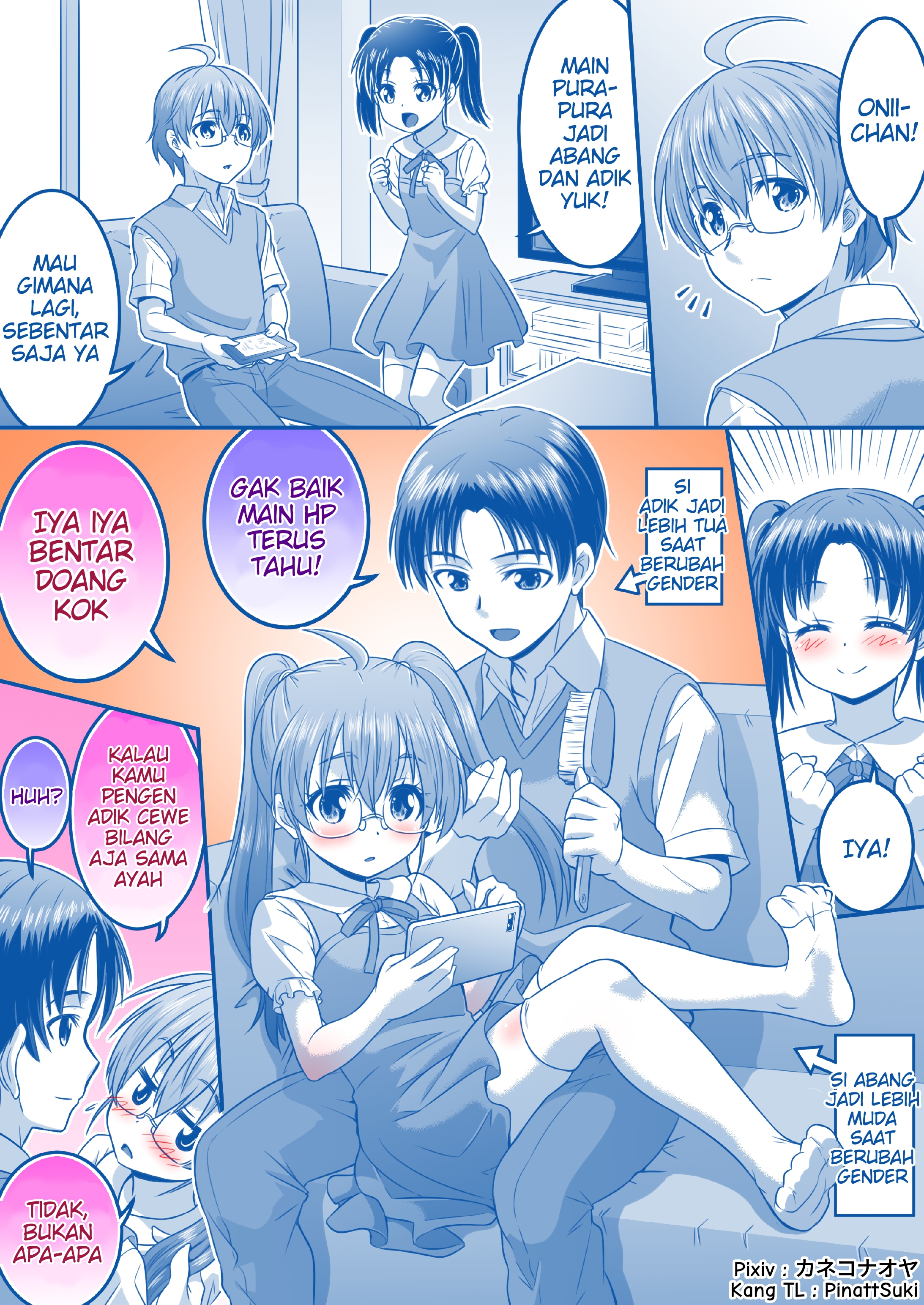 Everyone Has Different Genderswap Constitutions - Siblings Edition 第4页