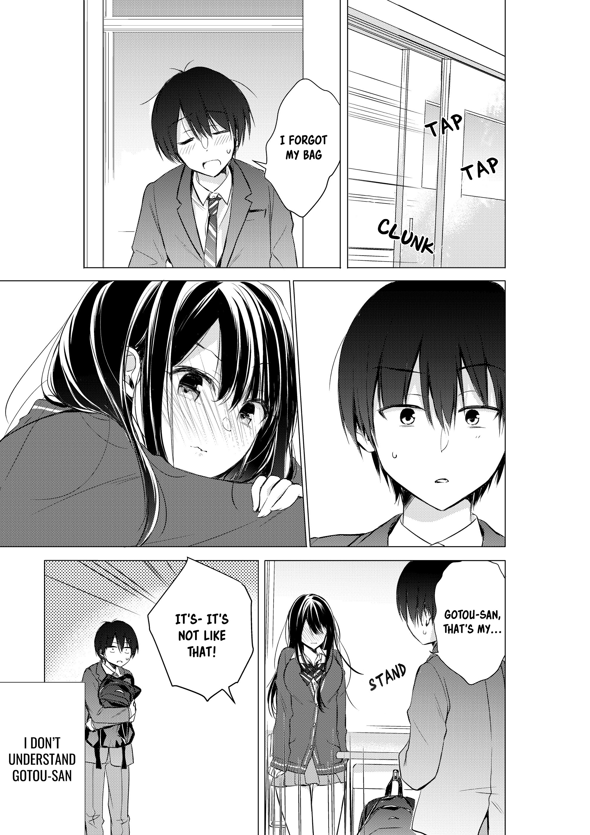 Gotou-san wa Furimukasetai! Extra - The After School Incident 第3页
