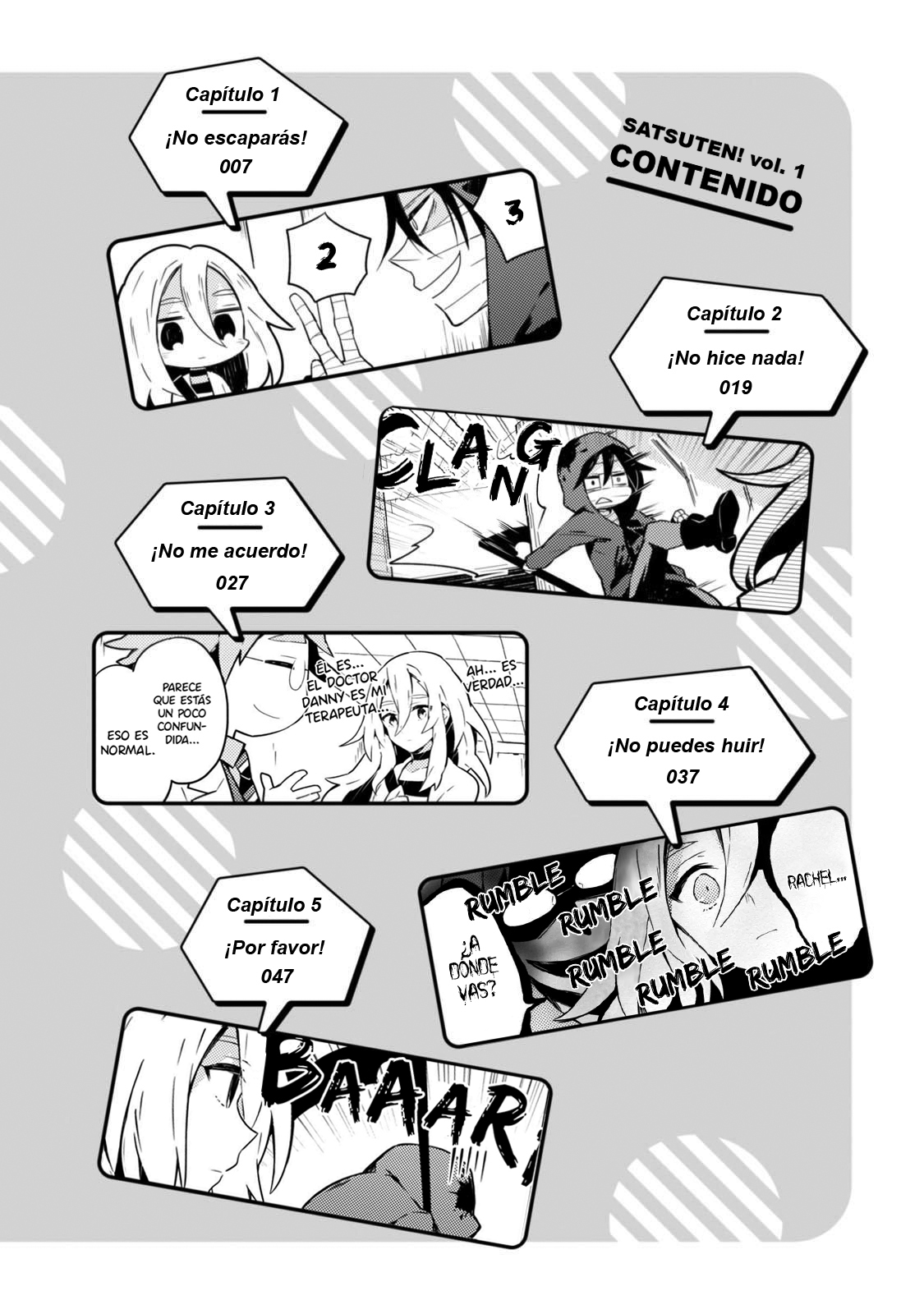 Satsuten! ¡No escaparás! 第5页