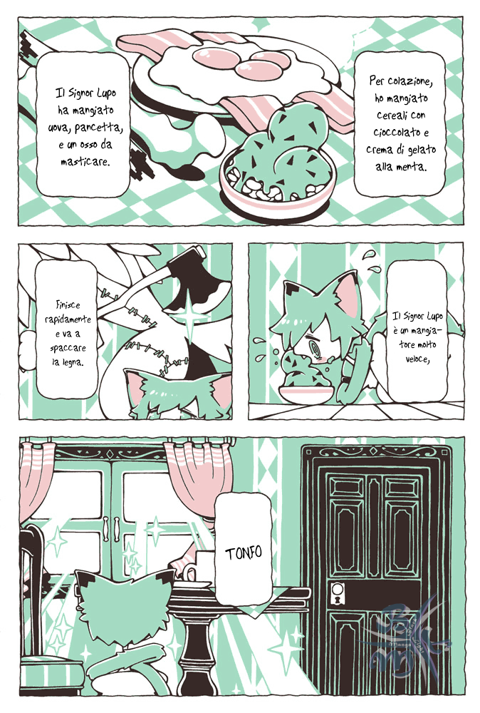 Neko to Ookami Oneshot 第4页