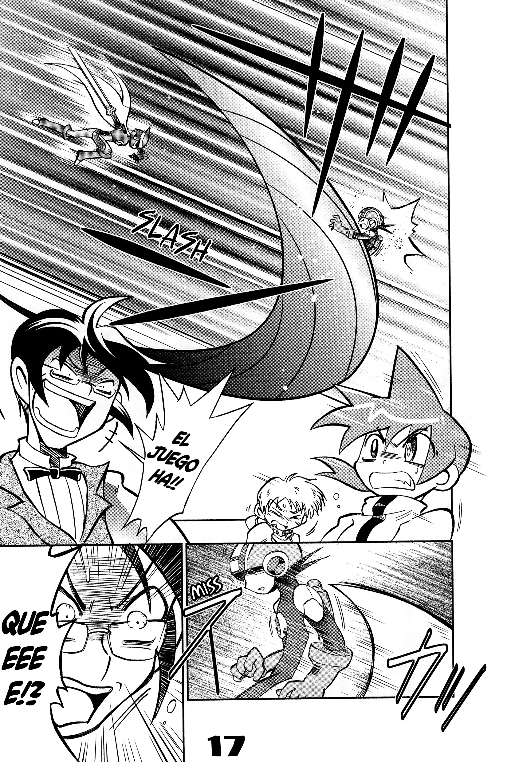 Mega Man Battle Network Operate Shooting Star VS Oneshot 第17页