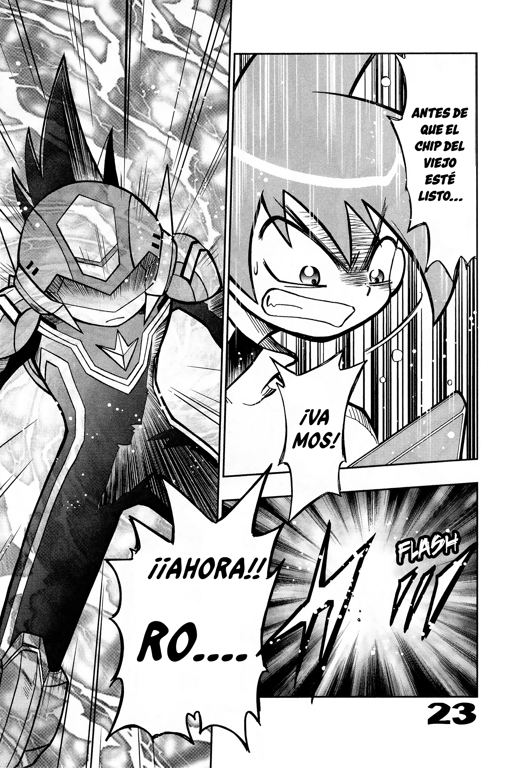 Mega Man Battle Network Operate Shooting Star VS Oneshot 第23页