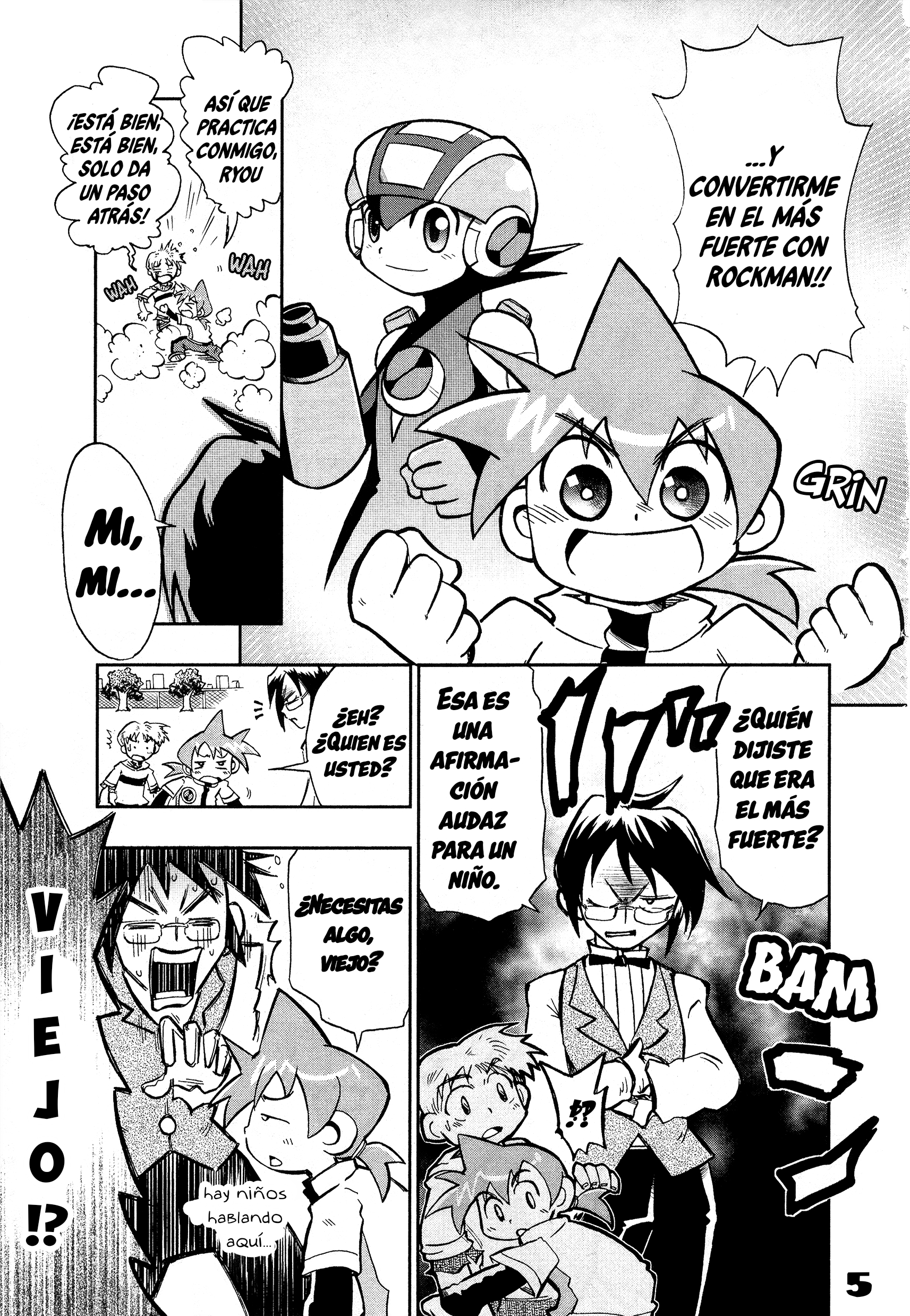 Mega Man Battle Network Operate Shooting Star VS Oneshot 第5页