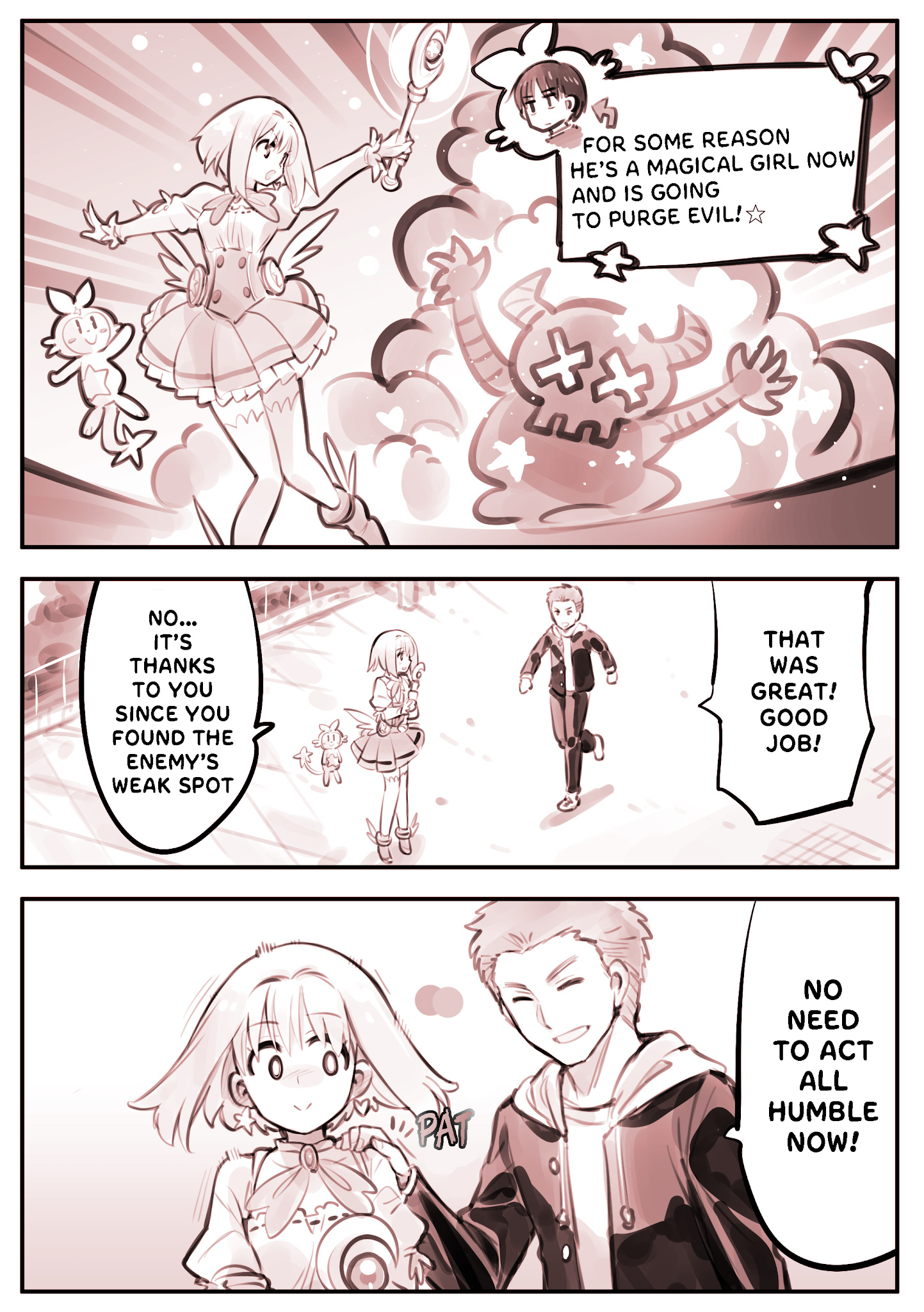 Magical Girl Akirara ☆ Scared Magical Girl 第1页