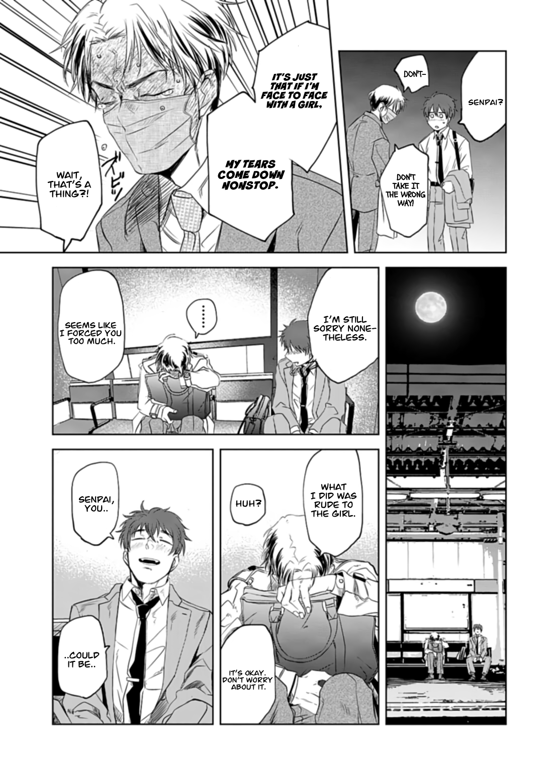 Yabun ni Kyuuketsu Shitsureishimasu. Senpai's Secret 第18页