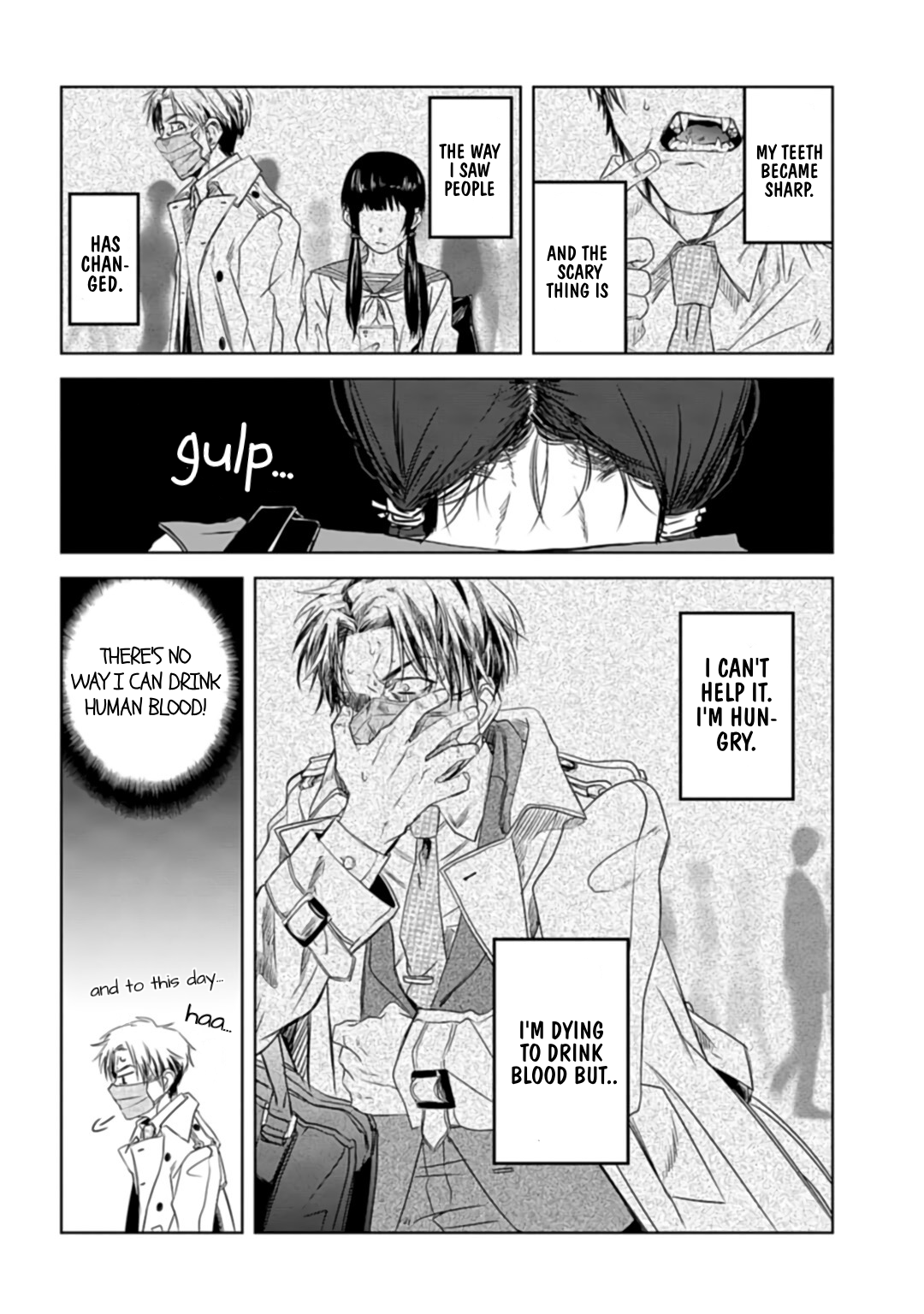Yabun ni Kyuuketsu Shitsureishimasu. Senpai's Secret 第9页