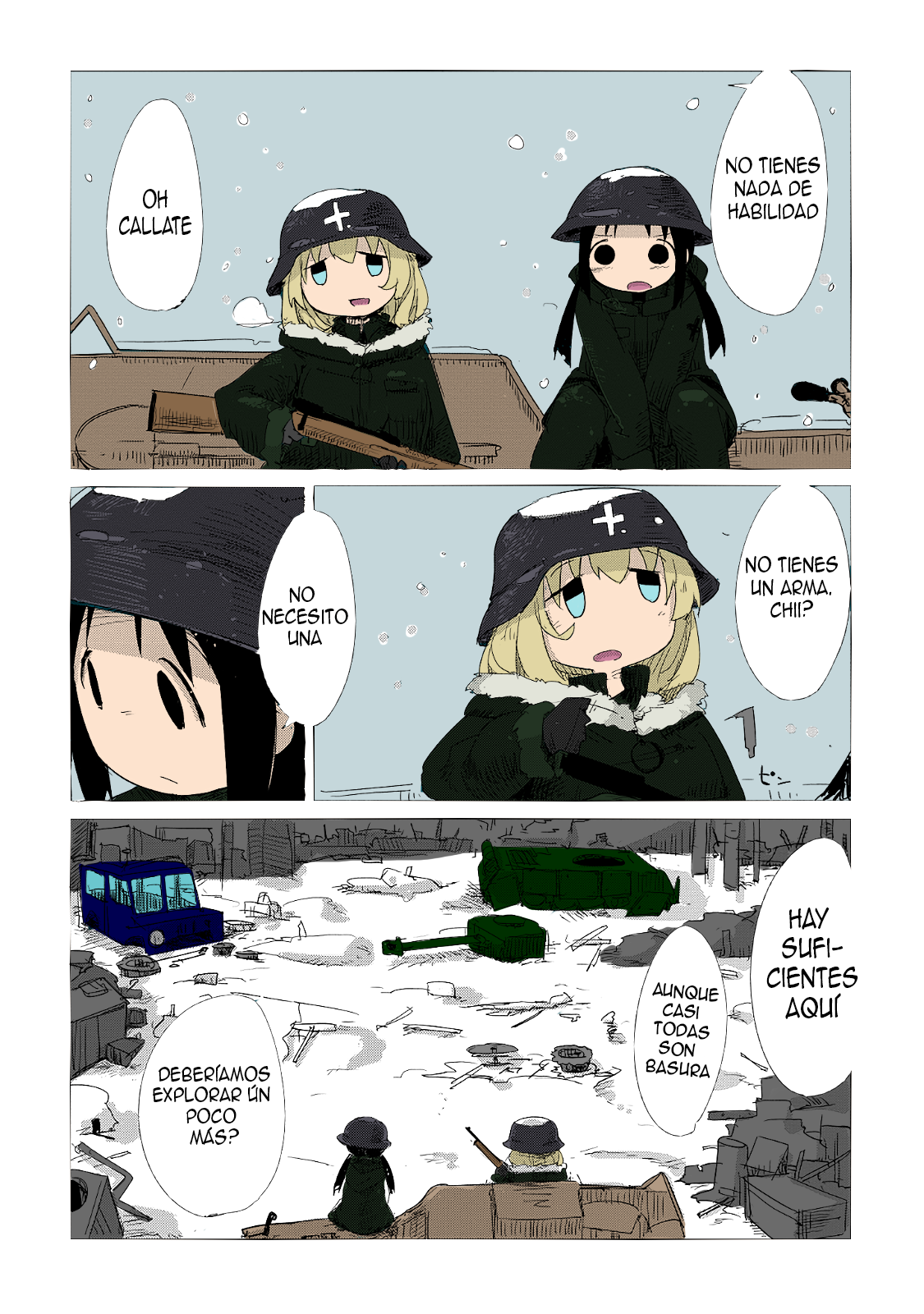 (Fan colored) Shoujo Shuumatsu Ryokou Ch. 2 第4页