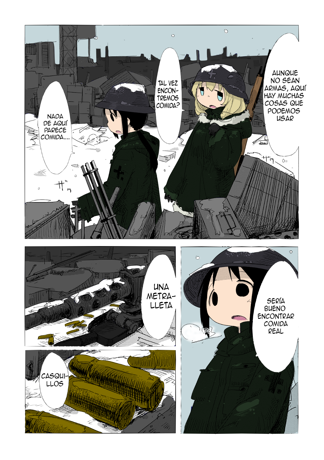 (Fan colored) Shoujo Shuumatsu Ryokou Ch. 2 第5页